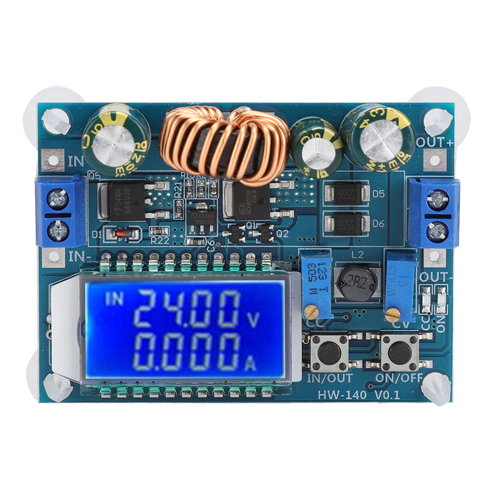 Konstantspannungs- Und Konstantstrom-aufwärts-/abwärts-/boost-netzteilmodul Mit Lcd-digitalanzeige