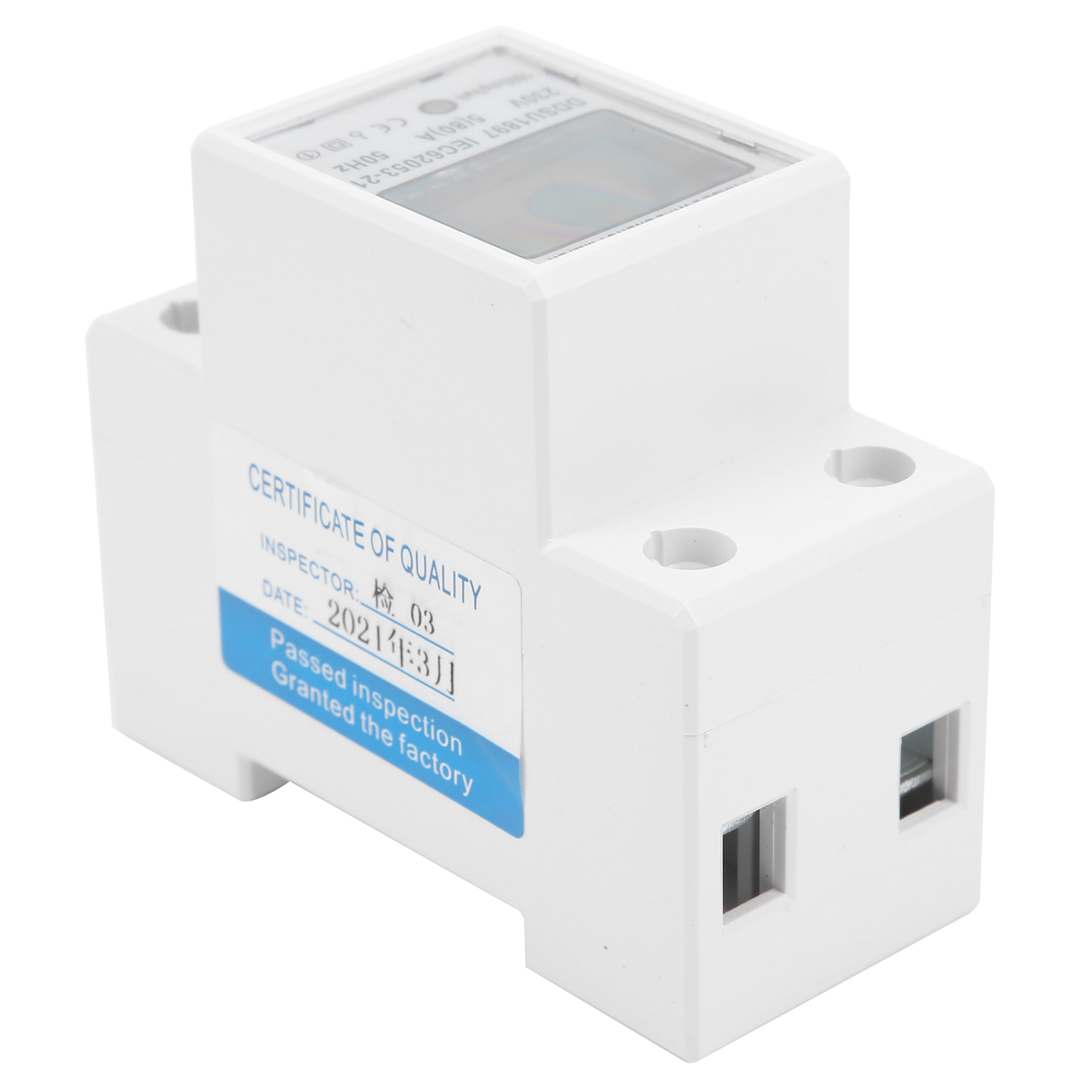 Ddsu1897 Einphasen-2-draht-energiezähler, 230v Intelligenter Digitaler Elektrischer Energietester
