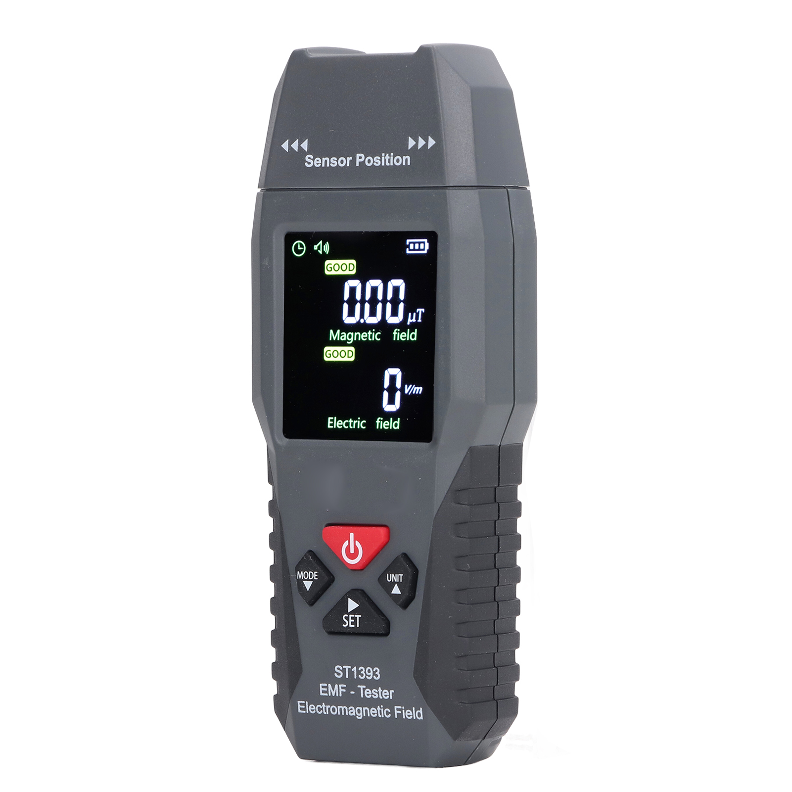 Tragbarer Elektromagnetfelddetektor Mit Digitalem Lcd-bildschirm, Elektromagnetfeldmessgerät Für Die Elektromagnetfeldinspektion Im Haus Und Im Freien.