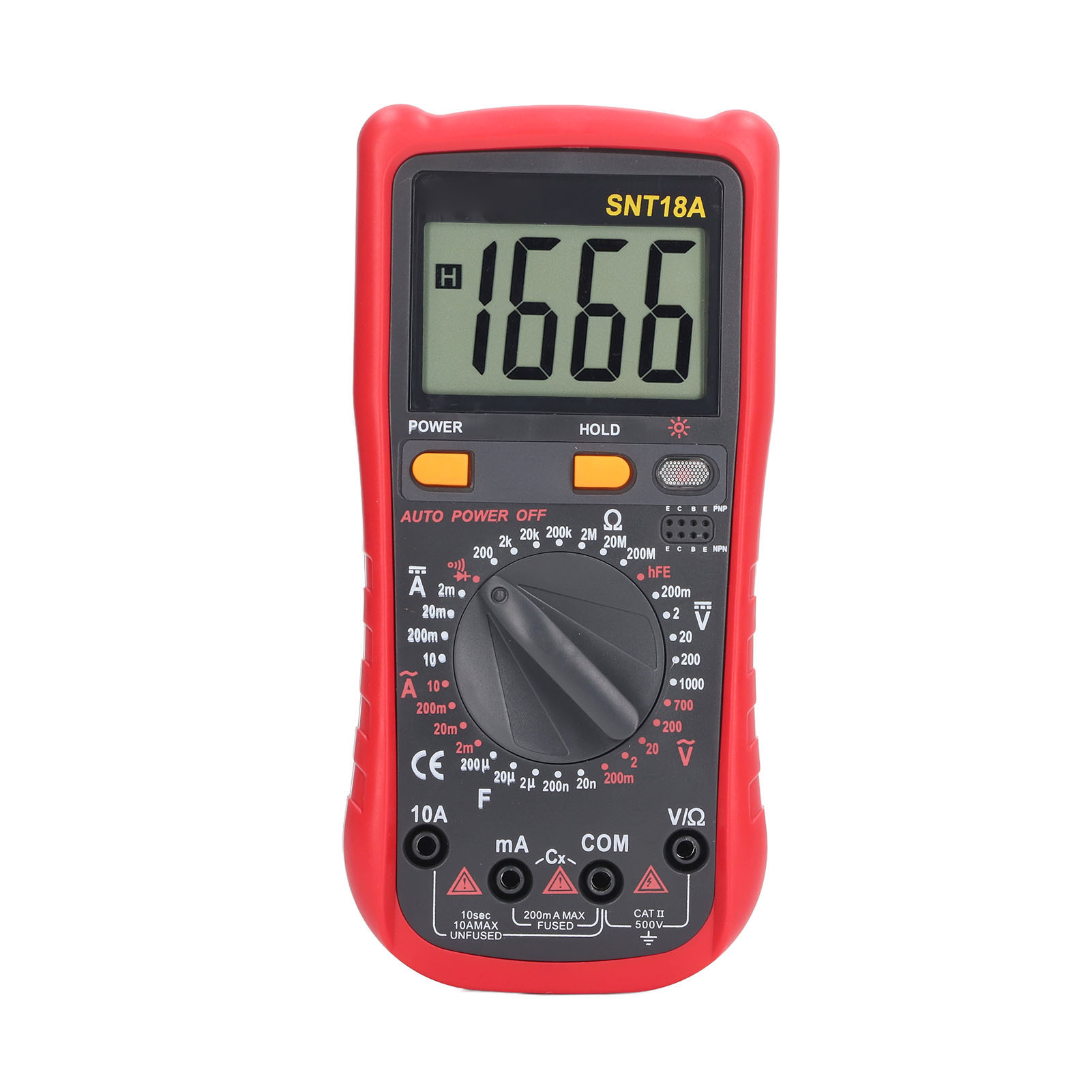 Digitales Multimeter Und Analysator Mit Digitalanzeige, 1000 V Dc / 750 V Ac