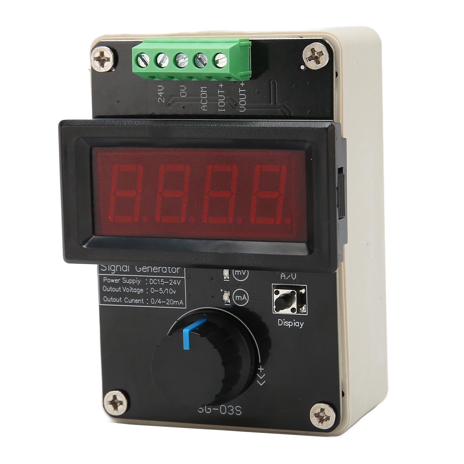 4–20-ma-signalgenerator, Einstellbare Gleichspannung Und -stromstärke Von 0–10 V, 0 Oder 4–20 Ma, Analogsimulator