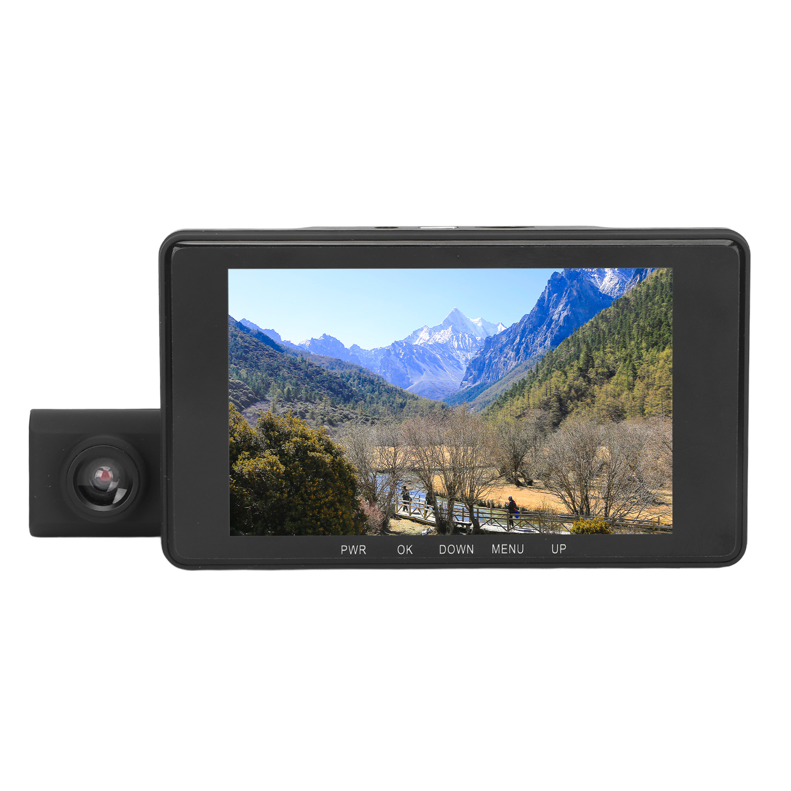 4-zoll-hd-1080p-dashcam Mit Intelligenter Bewegungserkennung, Front- Und Rückfahrkamera A6