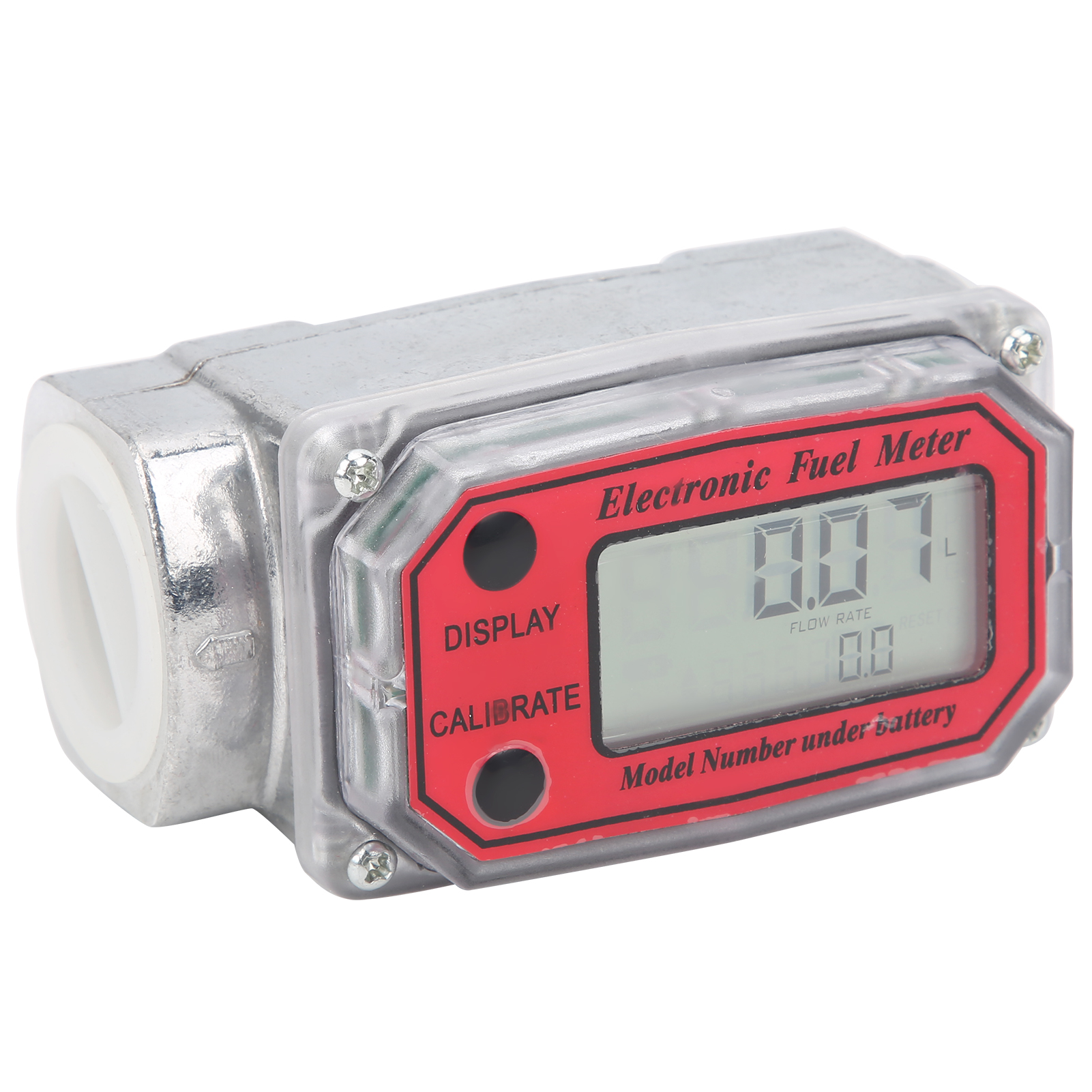 Digitaler Durchflussmesser Für Dieselkraftstoff, Kerosin, Chemikalien, Benzin, Turbinenpumpen, 2,3–3,3 V Gleichstrom