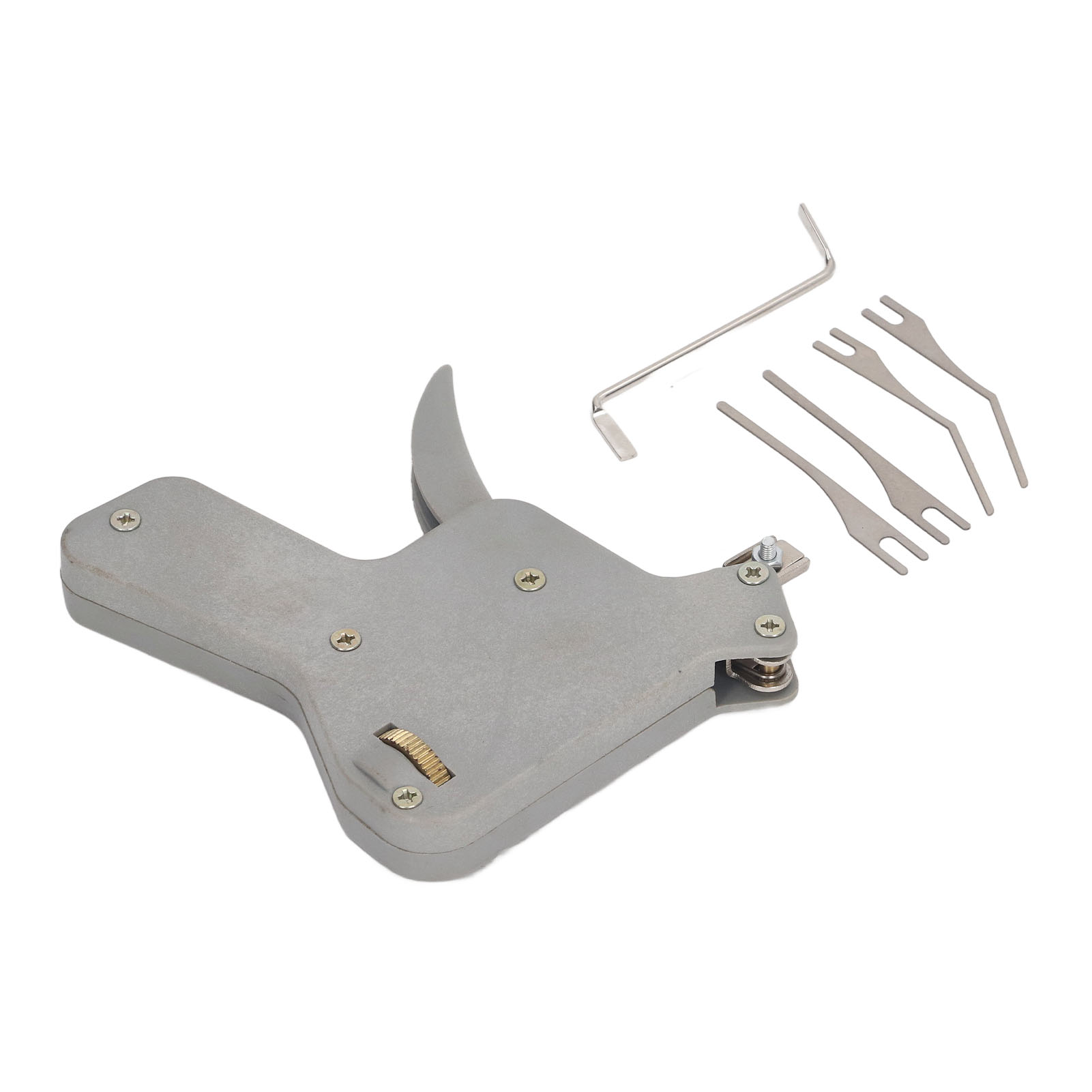 6-teiliges Manuelles Schlossöffnungsset Aus Metall Und Abs, Präzisionswerkzeug Für Schlosser, Reparatur Von Vorhängeschlössern Und Schubladentüren.