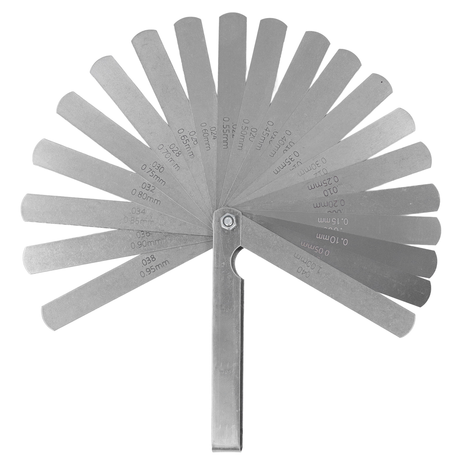 Dickenmessgerät Aus Edelstahl, Hochpräzises Spaltmessgerät Für Ingenieure Und Mechaniker, 0,05 Bis 1 Mm