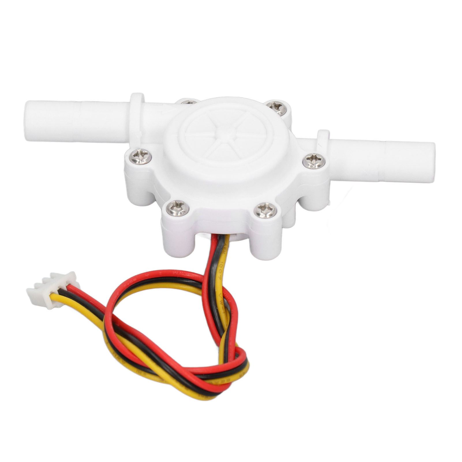 Hall-effekt-durchflusssensor, Wasserdurchflussmesser, Flüssigkeitsmesser, Dc 3,5–24 V, 0,3–10 L/min, 25 Cm, 180°, G3/8