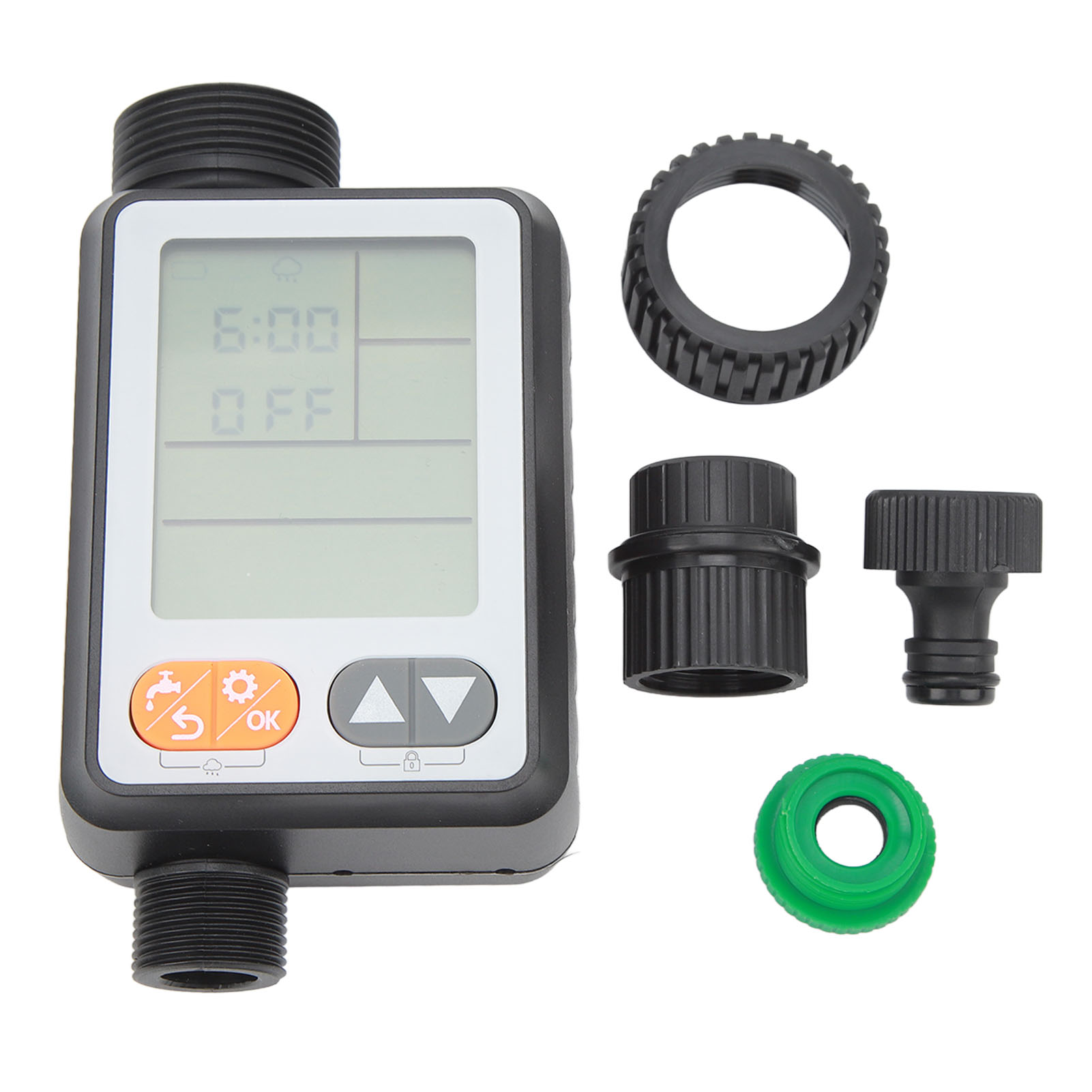 Automatischer Bewässerungstimer Für Gartenschläuche, Landwirtschaftliche Bewässerung, 7,6 Cm Sieb, Regengesteuerter Timer, Kindersicherung