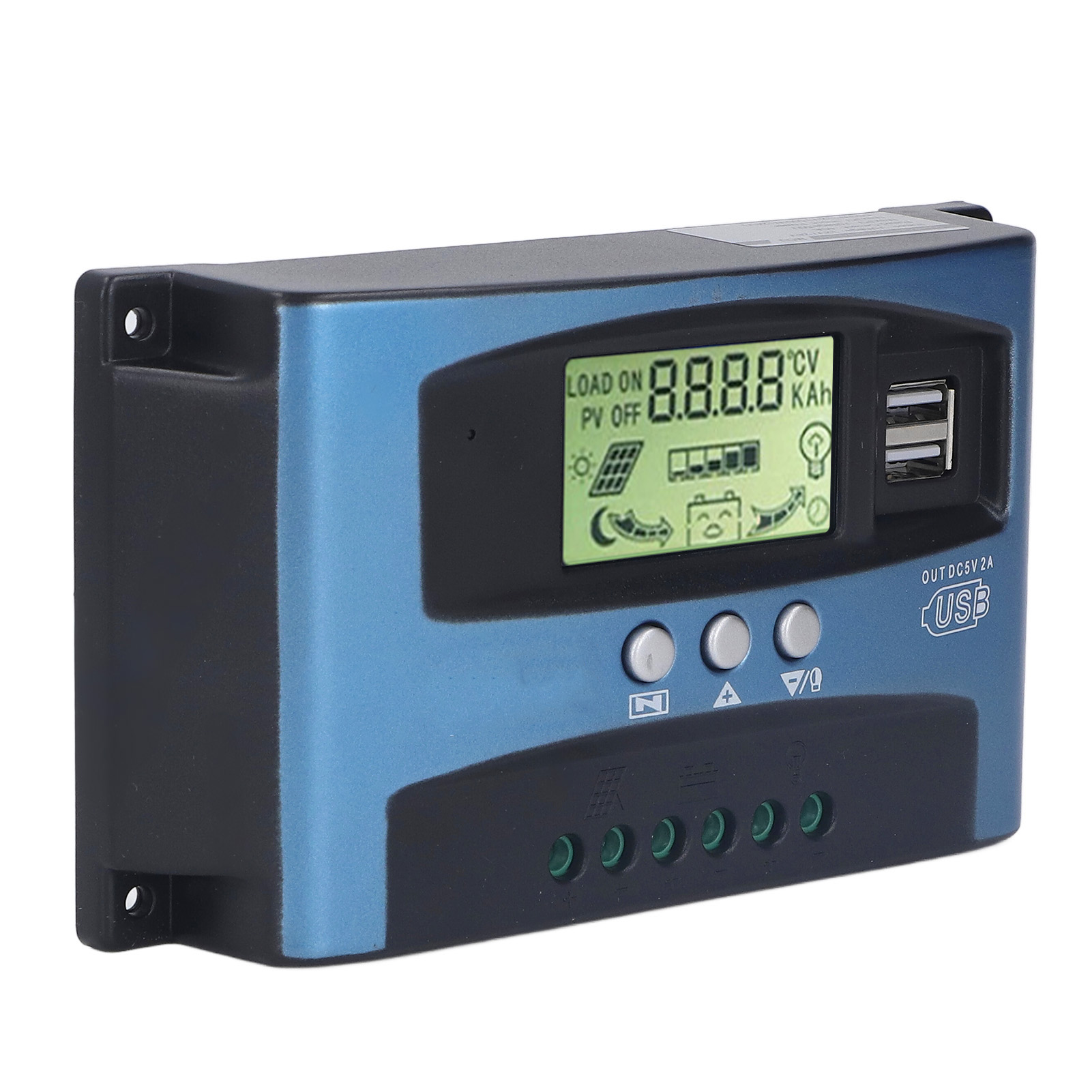 Automatischer Mppt-solar-photovoltaik-laderegler Mit Lcd-anzeige, 40 A, 12 V/24 V