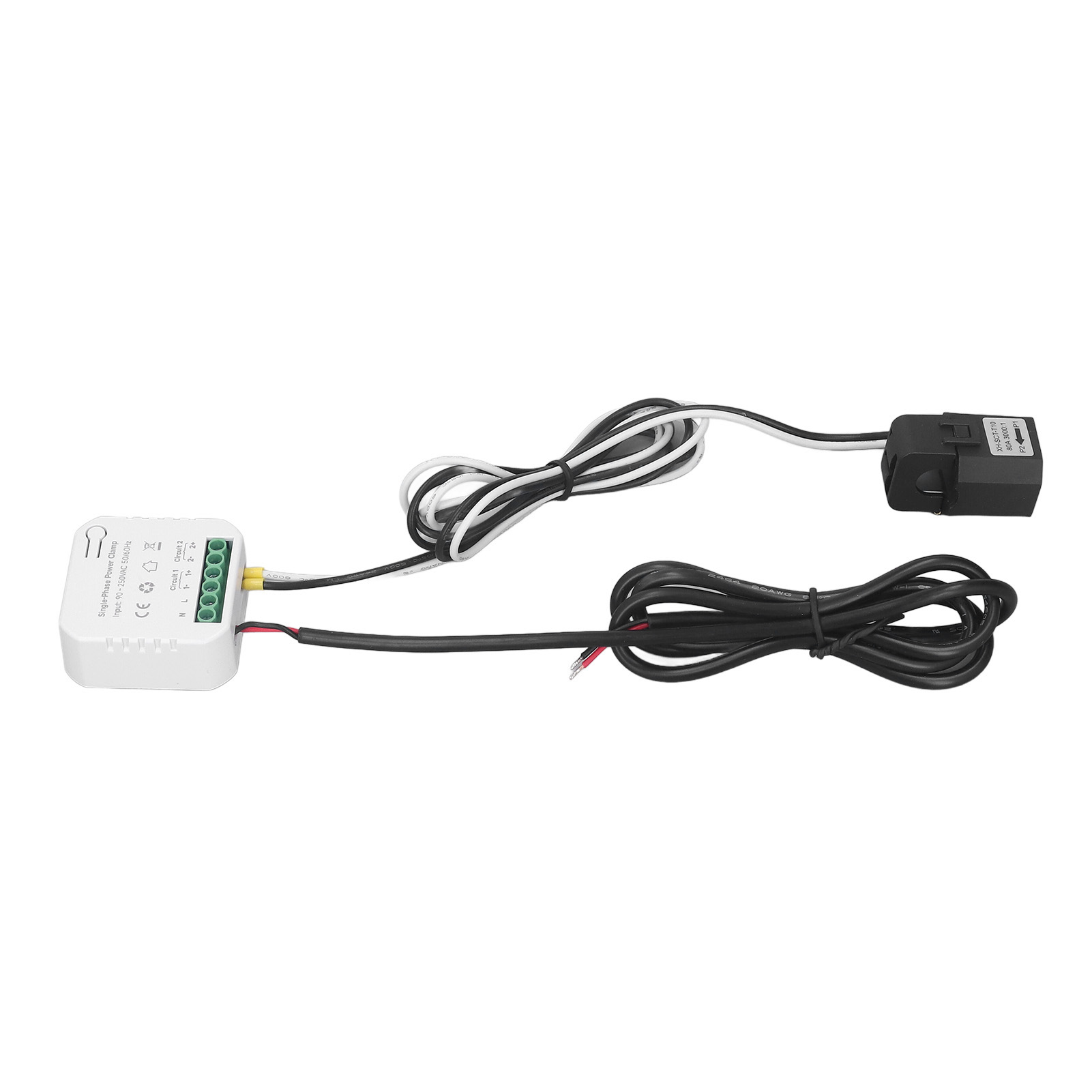 Intelligenter Wlan-energiemonitor In Echtzeit, Stromverbrauchsüberwachung, Fernsteuerungs-app, 90–250 V Ac Wlan-energiezähler