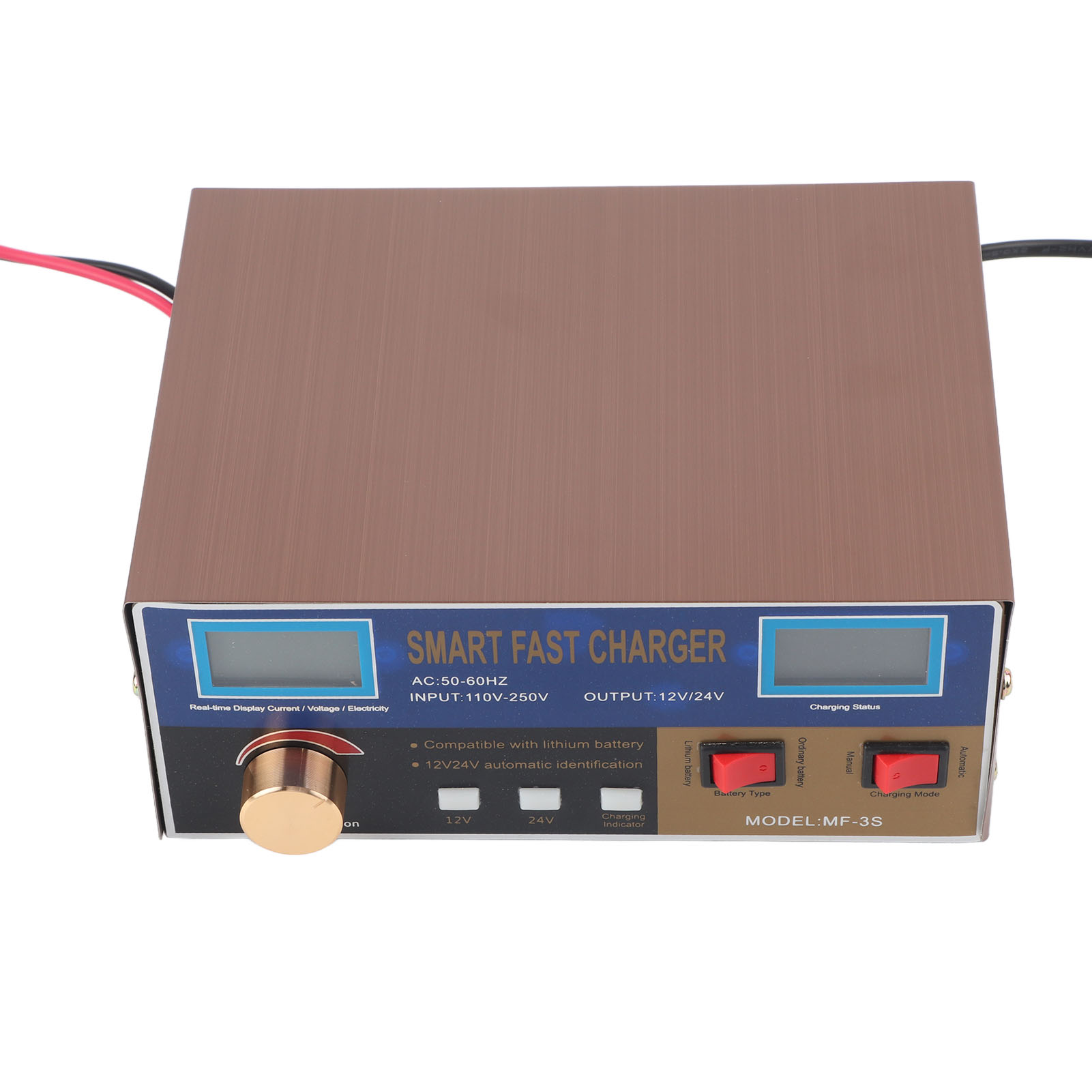 400-w-lithium-batterieladegerät Für 12-v-/24-v-fahrzeuge, Mf-3s Intelligentes Impulsreparatur-netzteil, Ac250veu-stecker