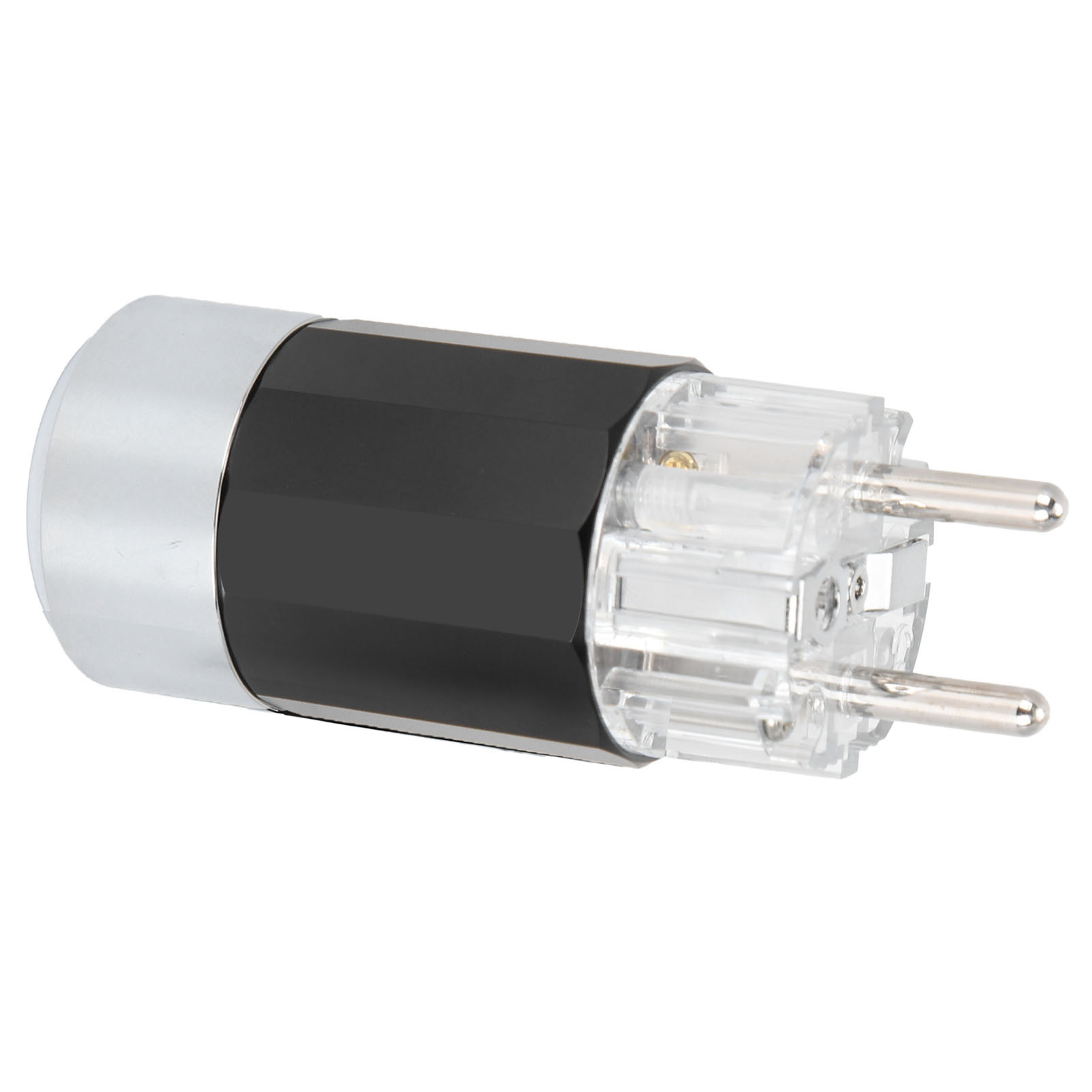 Monosaudio-netzstecker Aus Rhodiniertem Reinkupfer, Hifi-audioanschluss 100-250ve109r (männlich)