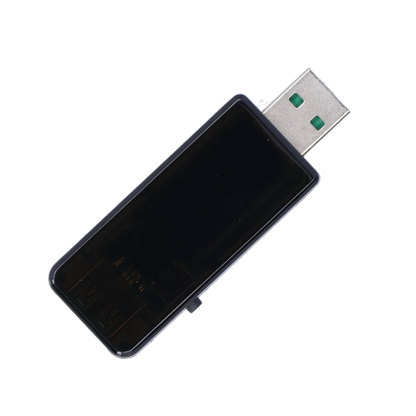 Digitaler Usb-tester Mit Lcd-bildschirm, Usb-ladegerättester, Detektor Und Voltmeter Für Android (schwarz)