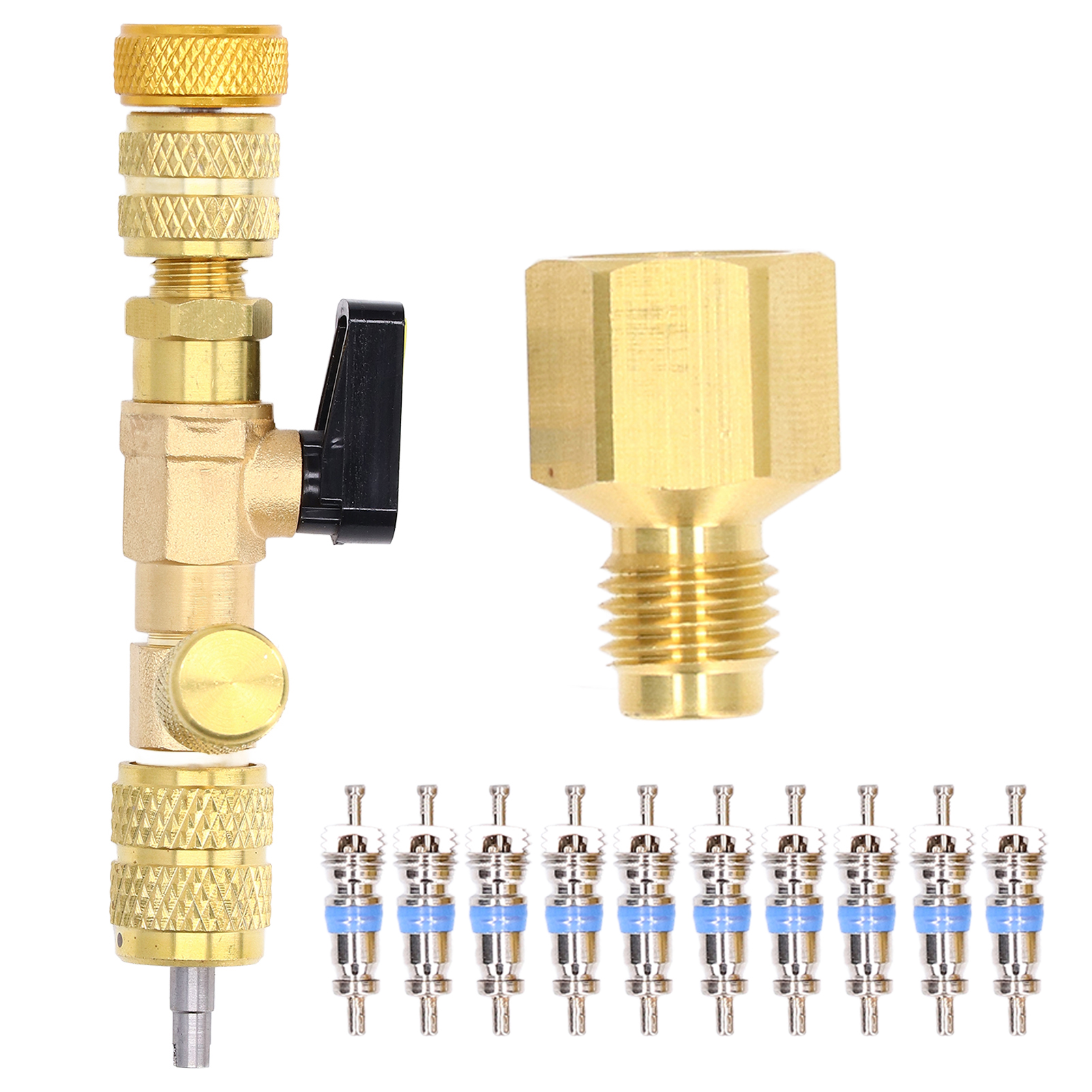 Werkzeugsatz Zum Aus- Und Einbau Von Ventileinsätzen Aus Messing Für 1/4"- Und 5/16"-anschlüsse