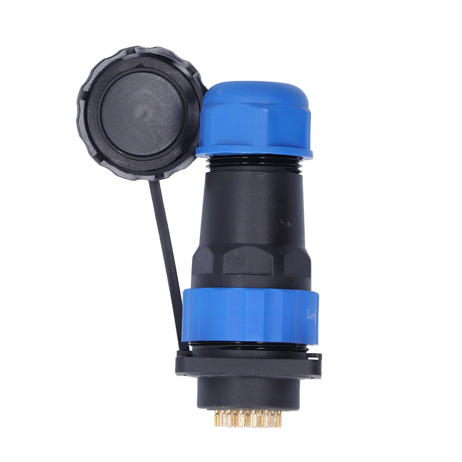 Wasserdichter Vierkantflanschverbinder, 4 Löcher, Für Luftfahrtstromkabel, 250 V Ac, 5 A, Sp2826-pins