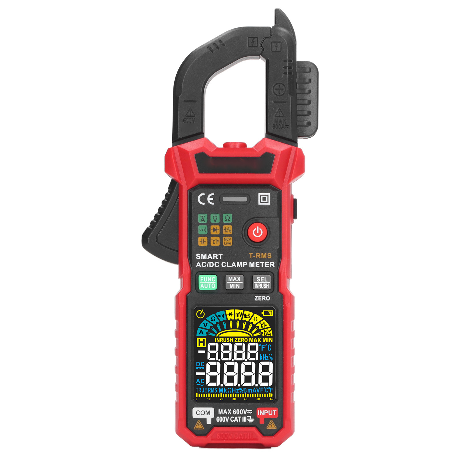 Multifunktionales Digitales Ac/dc-zangenmessgerät, Ncv-multimeter Mit Automatischer Bereichswahl Für Prüfzwecke