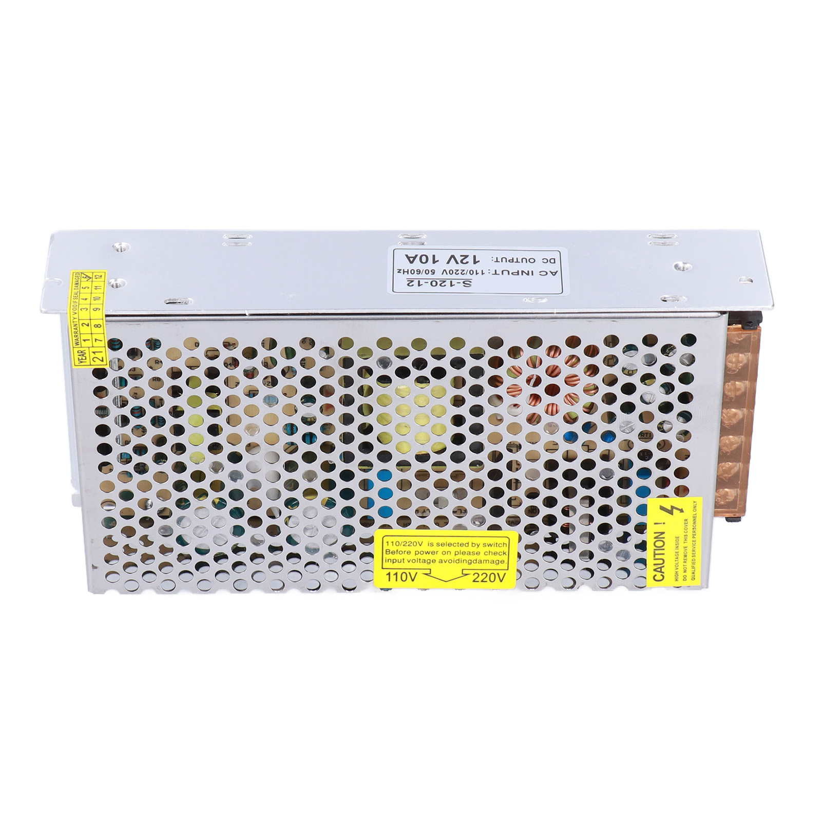 Schaltnetzteil S-120-12, Dc12v-transformator, 110v/220v Eingang, 12v 10a Ausgang Für Led-streifen Und Überwachungskameras