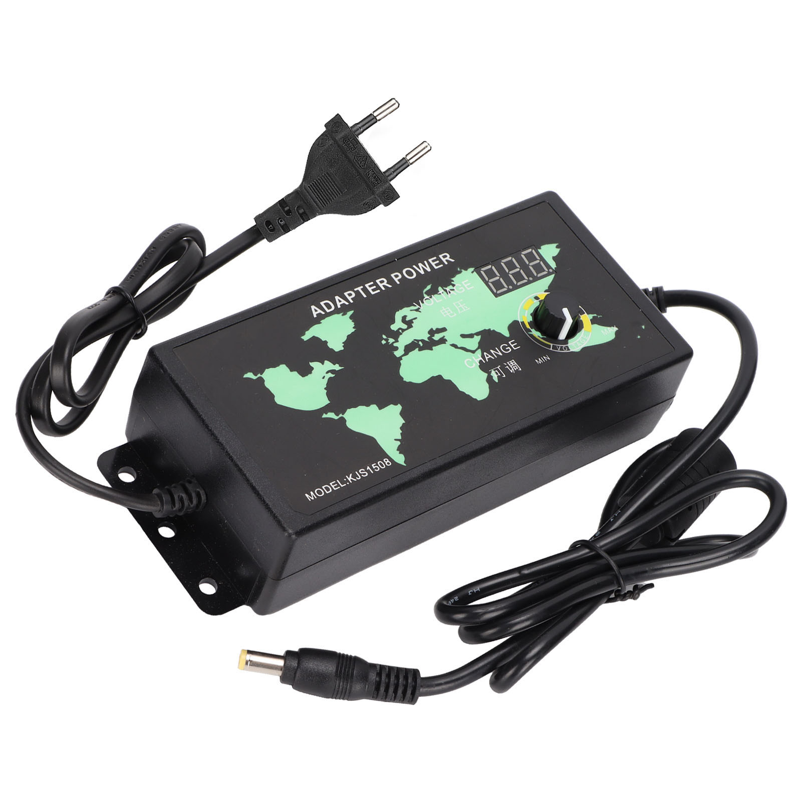 120-w-3-a-netzteil (3–36 V), Digitale Led-anzeige, Einstellbare Spannung Und Drehzahl, Eu-stecker