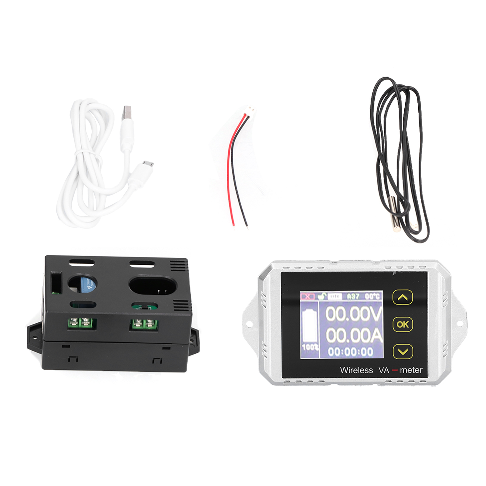 Vat-1300 Coulombzähler, Farbdisplay, Gleichstrom-amperemeter, Batteriekapazitätstester