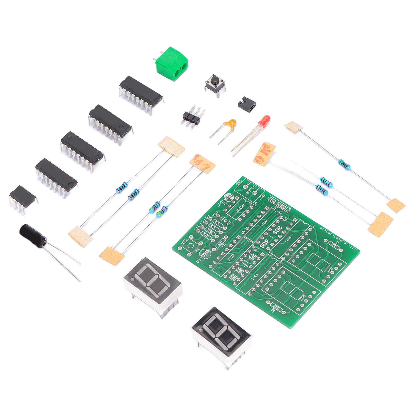 30-60 S Zählermodul-kit: Digitaler Timer Zum Erlernen Und Üben Des Lötens.