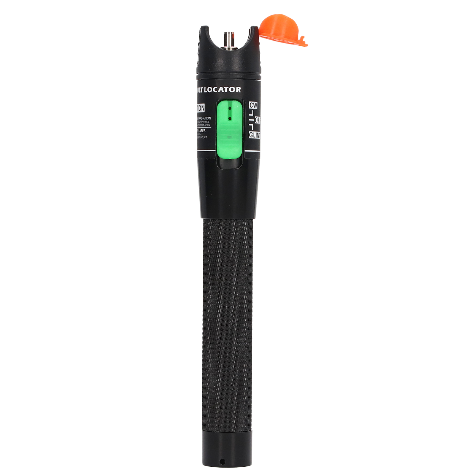 Optischer Glasfaser-fehlerortungsgerät Mit Schwarzem Glasfaserkabel, Rutschfestem Griff, Ergonomischem, Rot Beleuchtetem Glasfaser-testerstift Ht 20 (über 20 Mw)