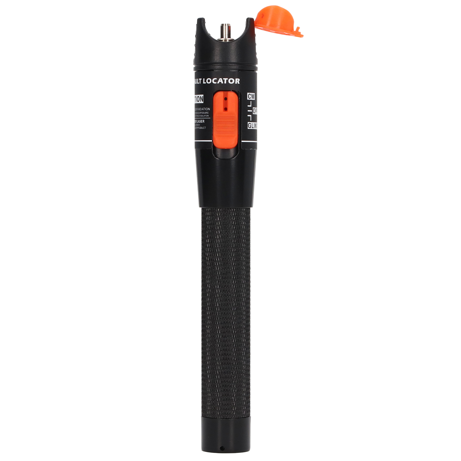 Optischer Glasfaser-fehlerortungsgerät Mit Schwarzem Glasfaserkabel, Rutschfestem Griff, Ht 10 Rot Beleuchtetem Glasfaser-testerstift (über 10 Mw)