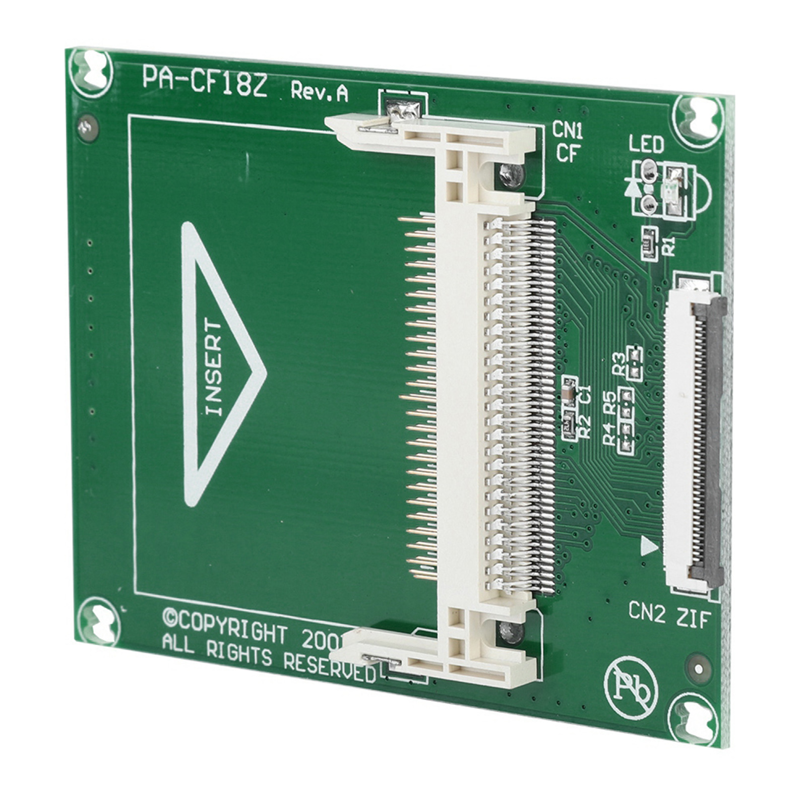 50-polige 1,8-zoll Cf Compact Flash Zu Zif/ce Adapterkarte Für Ssd/hdd