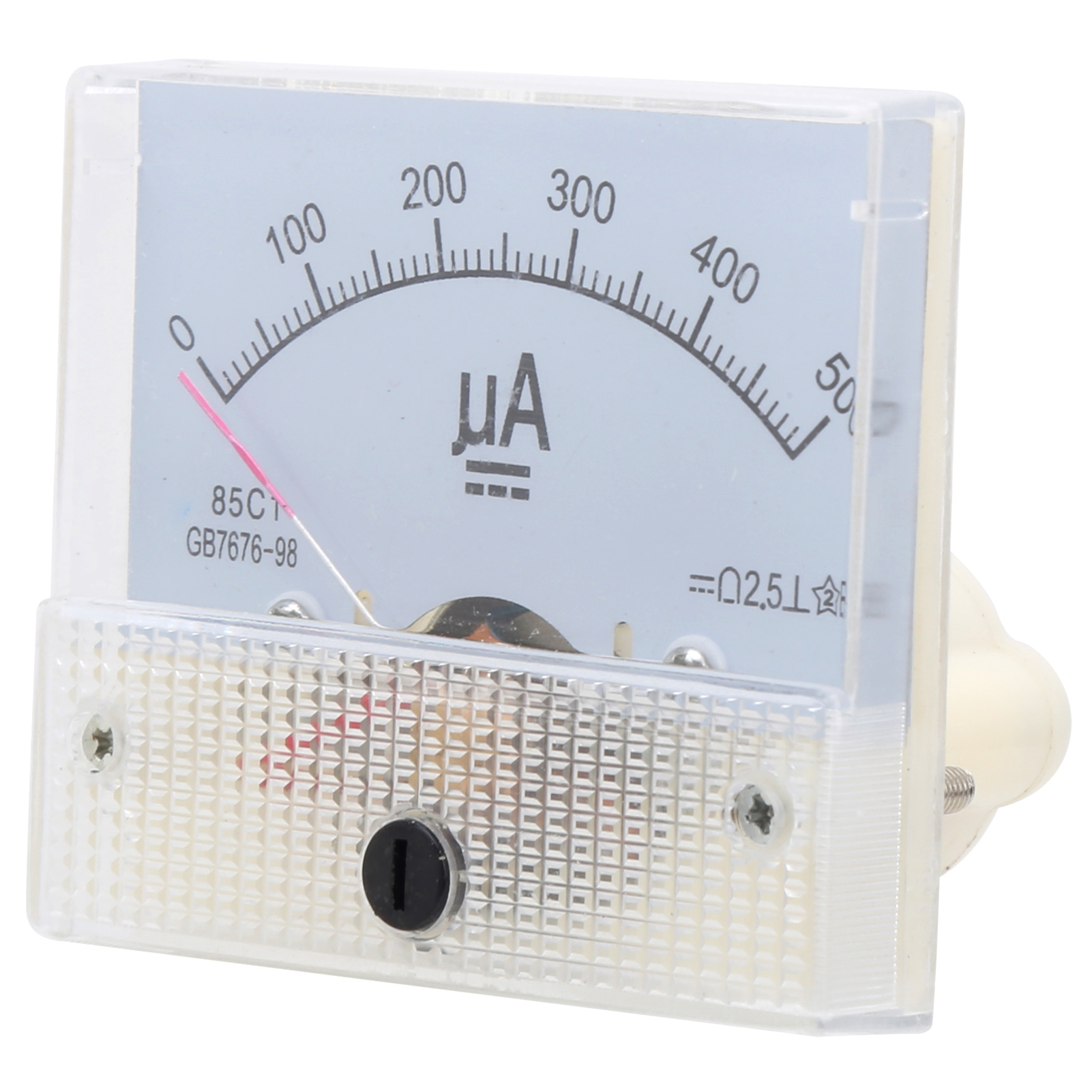 Abs 85c1 Dc 0500 Μa Nadelamperemeter, Einbauamperemeter, Hochpräzises Amperemeter