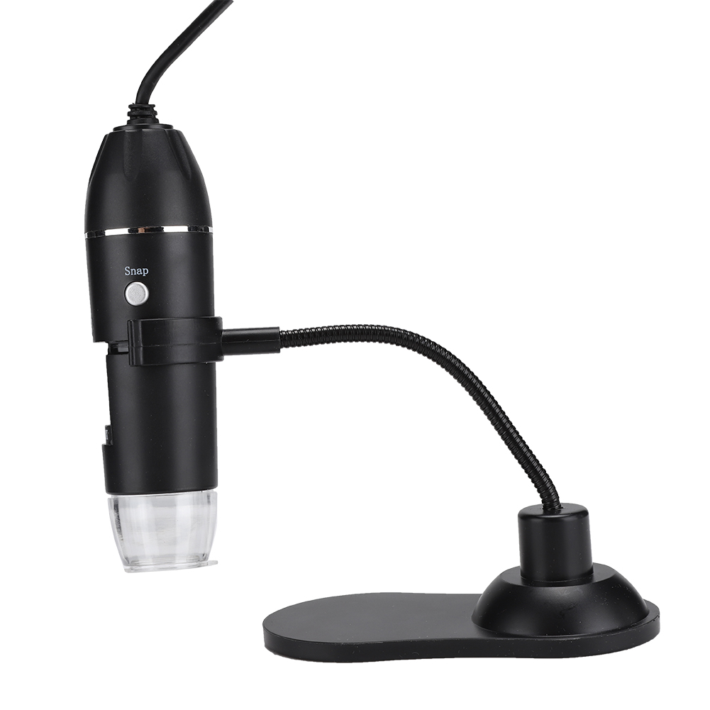 Tragbares Usb-digitalmikroskop Mit Stativ, 1000-facher Vergrößerung Und 8 Integrierten Leds Für Windows/mac
