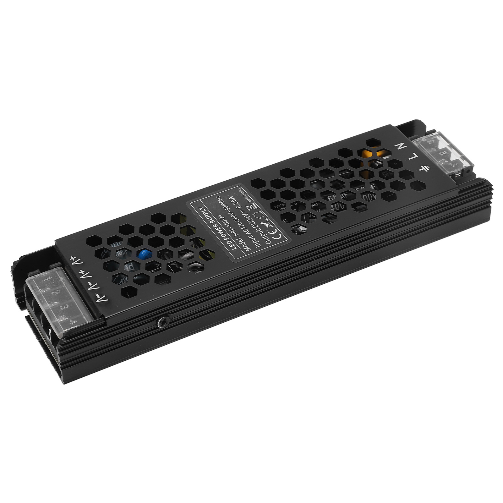 Ultradünnes 150-w-led-netzteil Mit Konstantspannung Und Effizienter Kühlung Für Beleuchtung (ac 170–260 V / Dc 24 V)