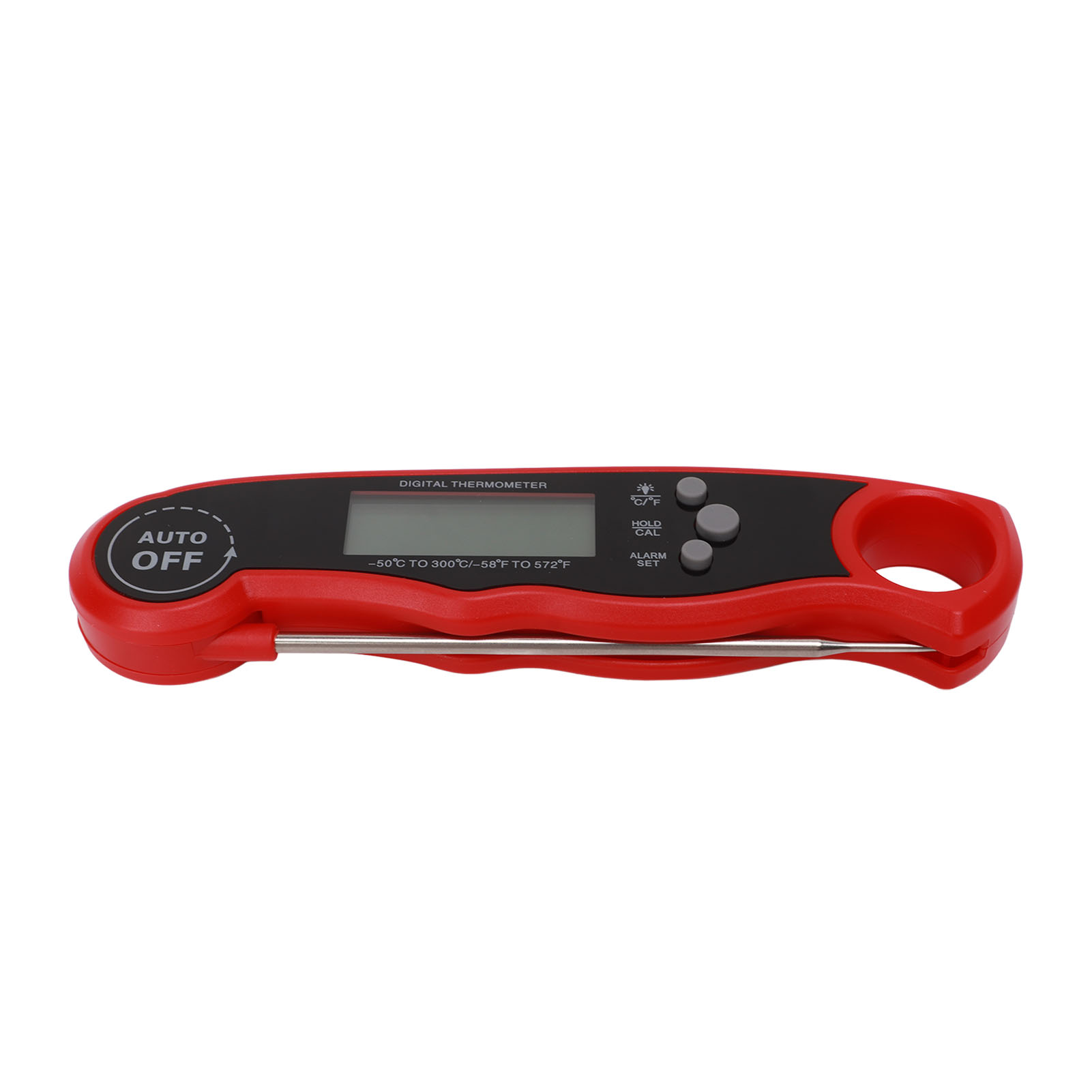 Digitales Fleischthermometer Mit 2 Sonden, Alarmfunktion Und Hintergrundbeleuchtung Zum Garen Von Fleisch, Speisen Und Flüssigkeiten Im Backofen, Auf Dem Grill Und Am Grillrost.
