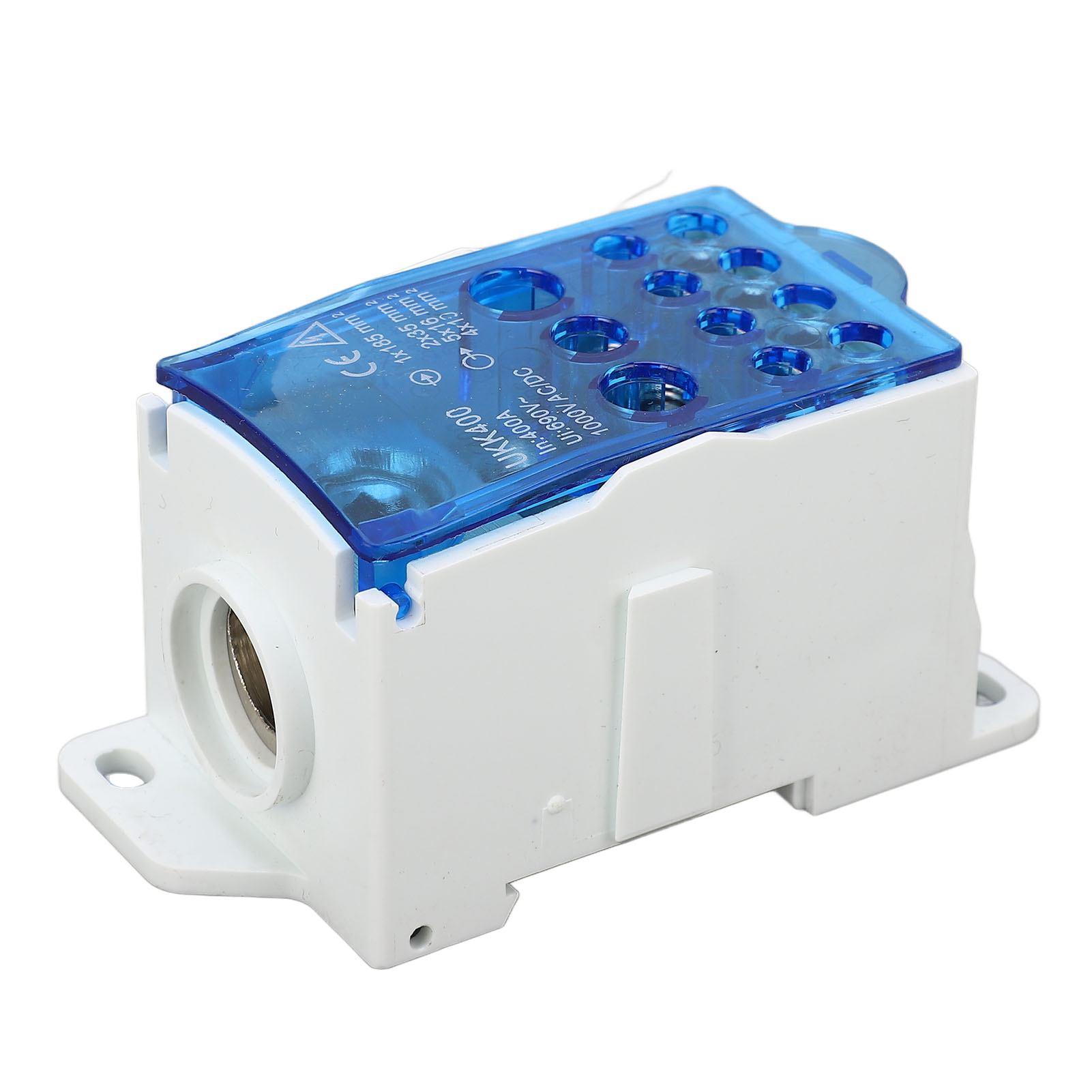 Din-schienen-klemmenblock Für Universelle Elektrische Verteilung 690 V 400 A, Blau