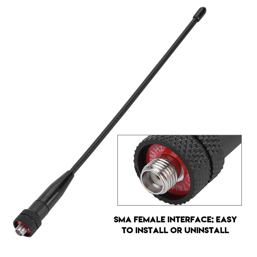 Dualband-uv-flexantenne Für Walkie-talkies, Sma-buchse, Für Zweiwegradios