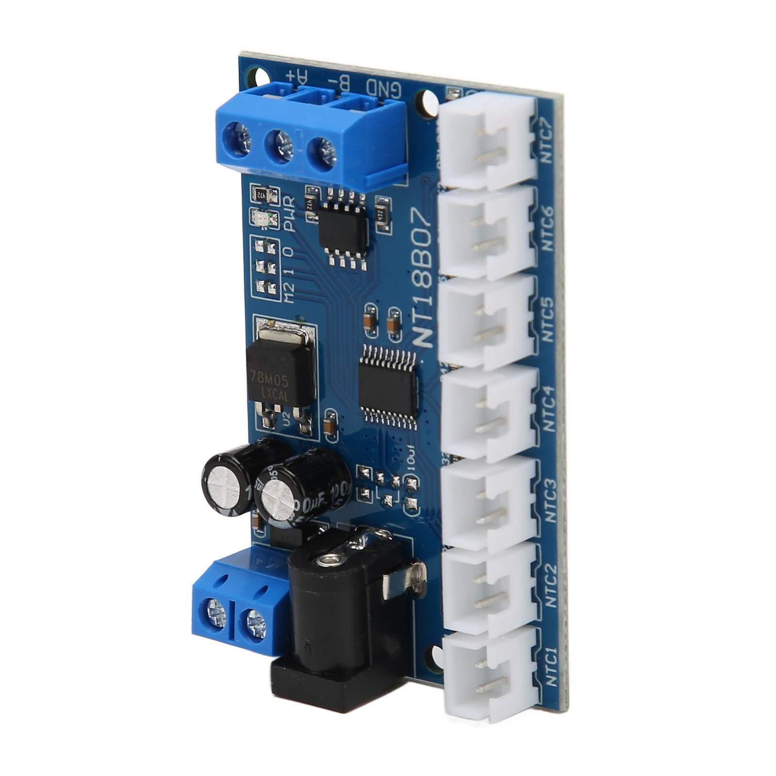 7-kanal-rs485-modul, 50 Cm (19,7 Zoll) Langer Ntc-temperatursensor, Temperaturbereich -20 °c Bis +125 °c, Zum Austausch Von Messdaten