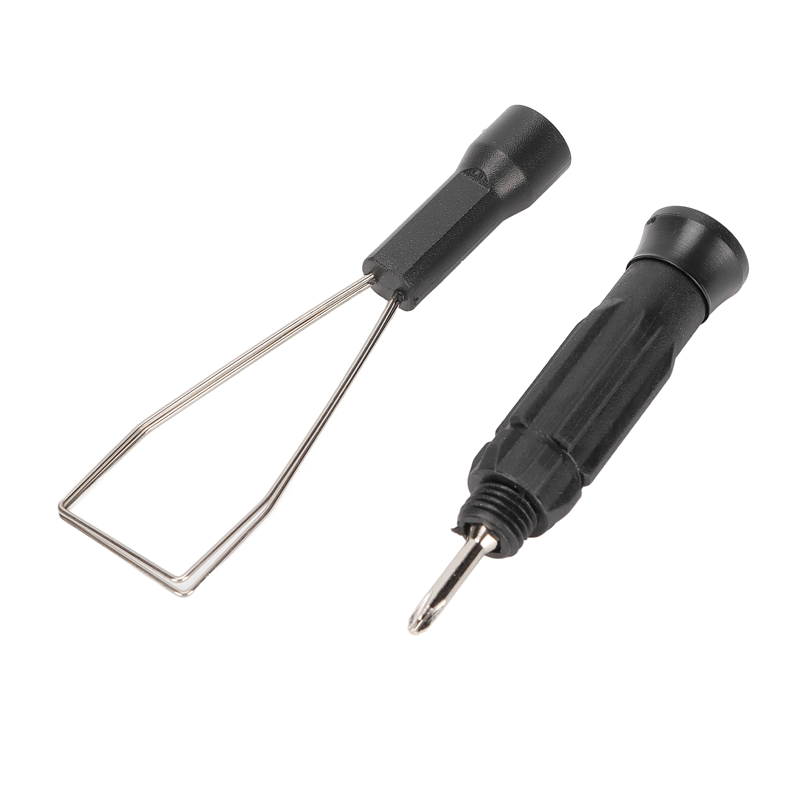 Schwarzer Tastenkappenabzieher Für Mechanische Tastaturen, Werkzeug Zum Reinigen Und Entfernen Von Tasten Mit Integriertem Schraubendreher.