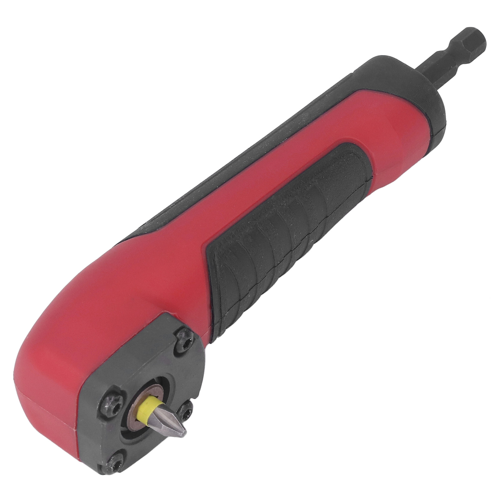 1/4"-bohrer-winkeladapter, Rechtwinkliger Aufsatz, Sechskantschraubendreher Mit Ergonomischem Griff