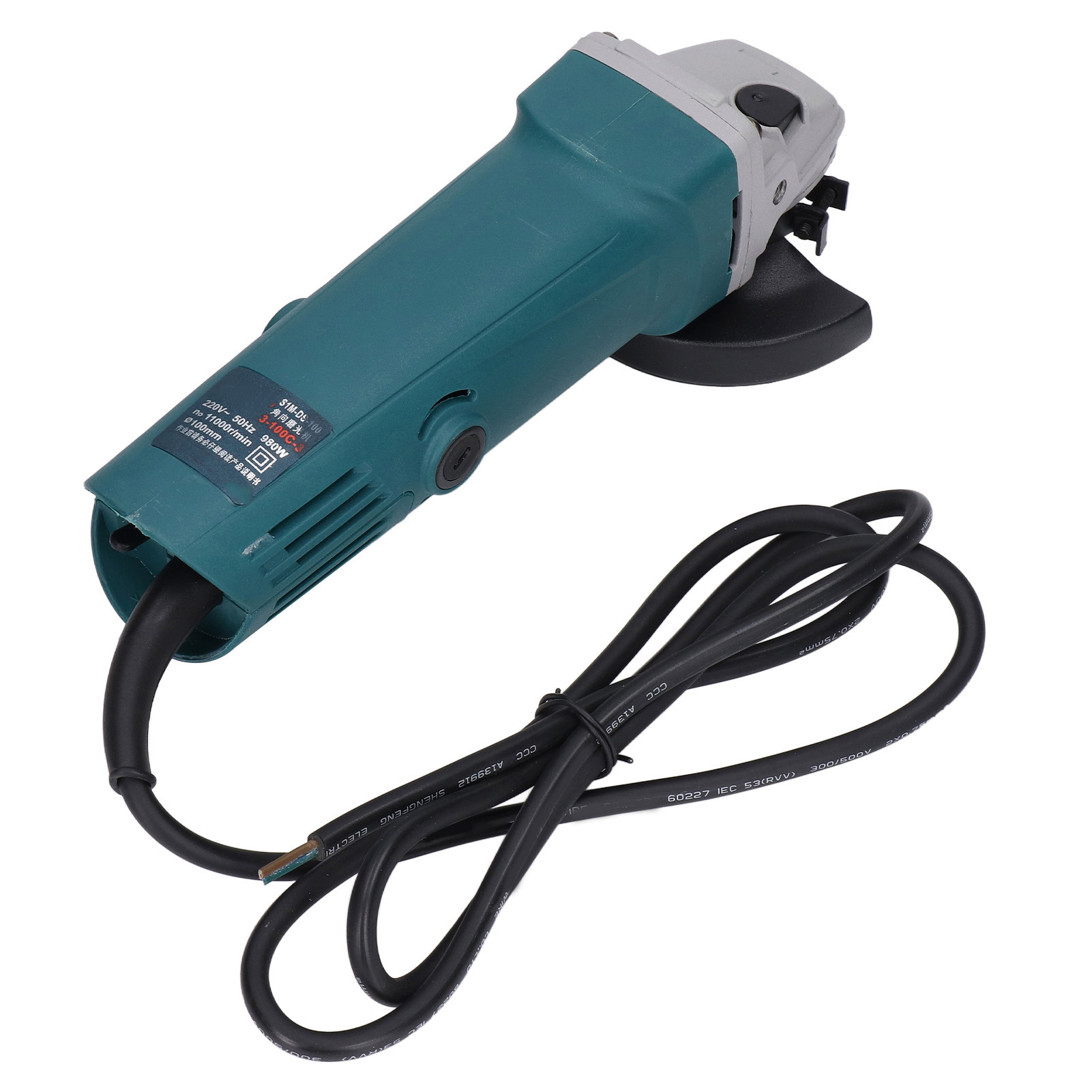 Elektrischer Winkelschleifer, Schleifmaschine, Trennwerkzeug, 980 W, 220 V, 100 Mm (4 Zoll), 3-100c-3