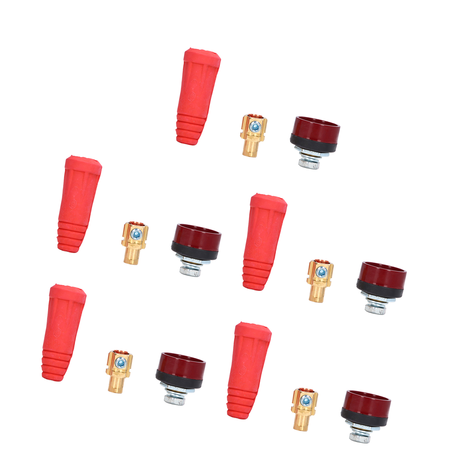 5er-pack Schnellverbinder Für Wig-schweißkabel, Eu-format, 35–50 Mm