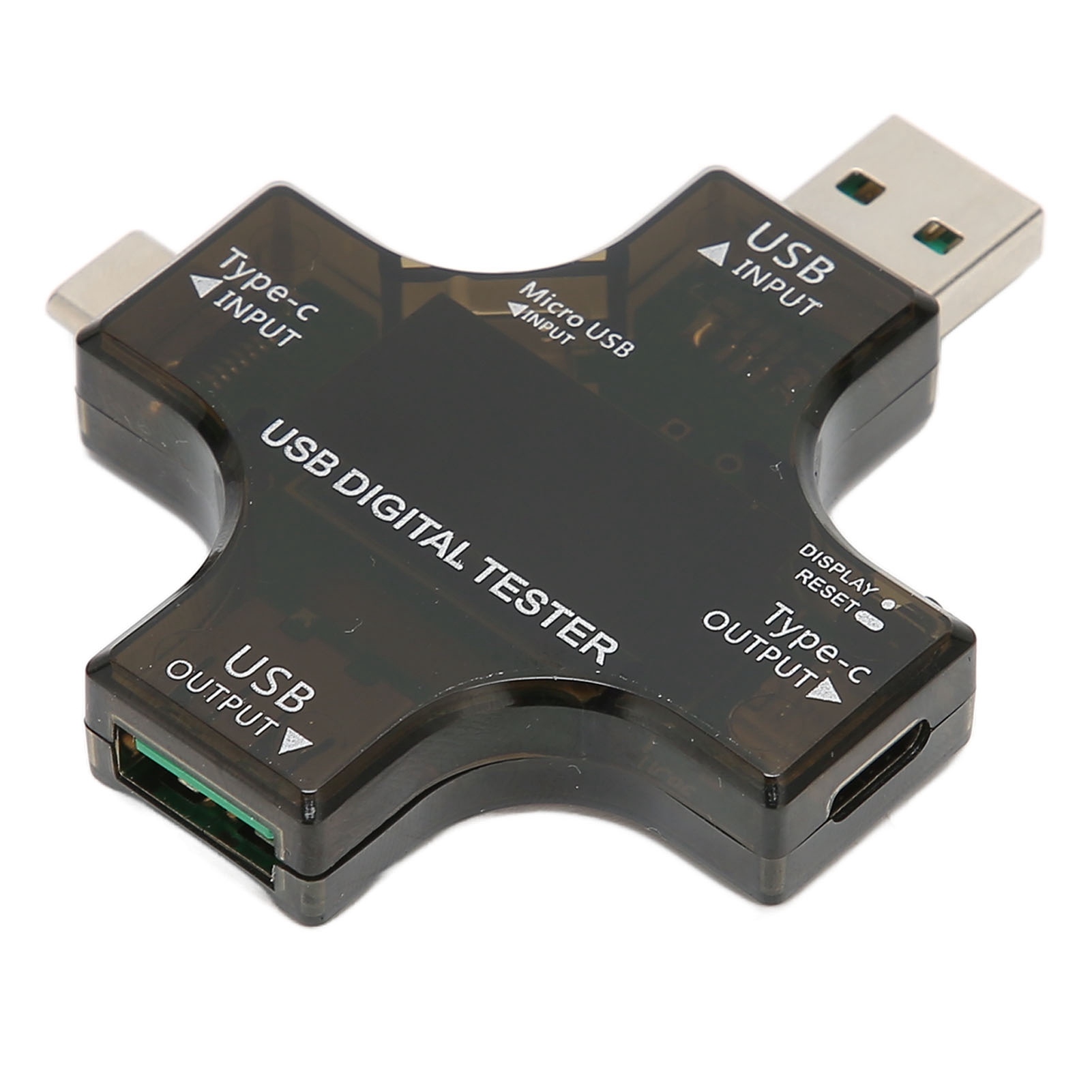 Usb-c-leistungstester Mit Ips-farbdisplay Für Ladegerät, Externe Batterie Und Batteriekapazität.