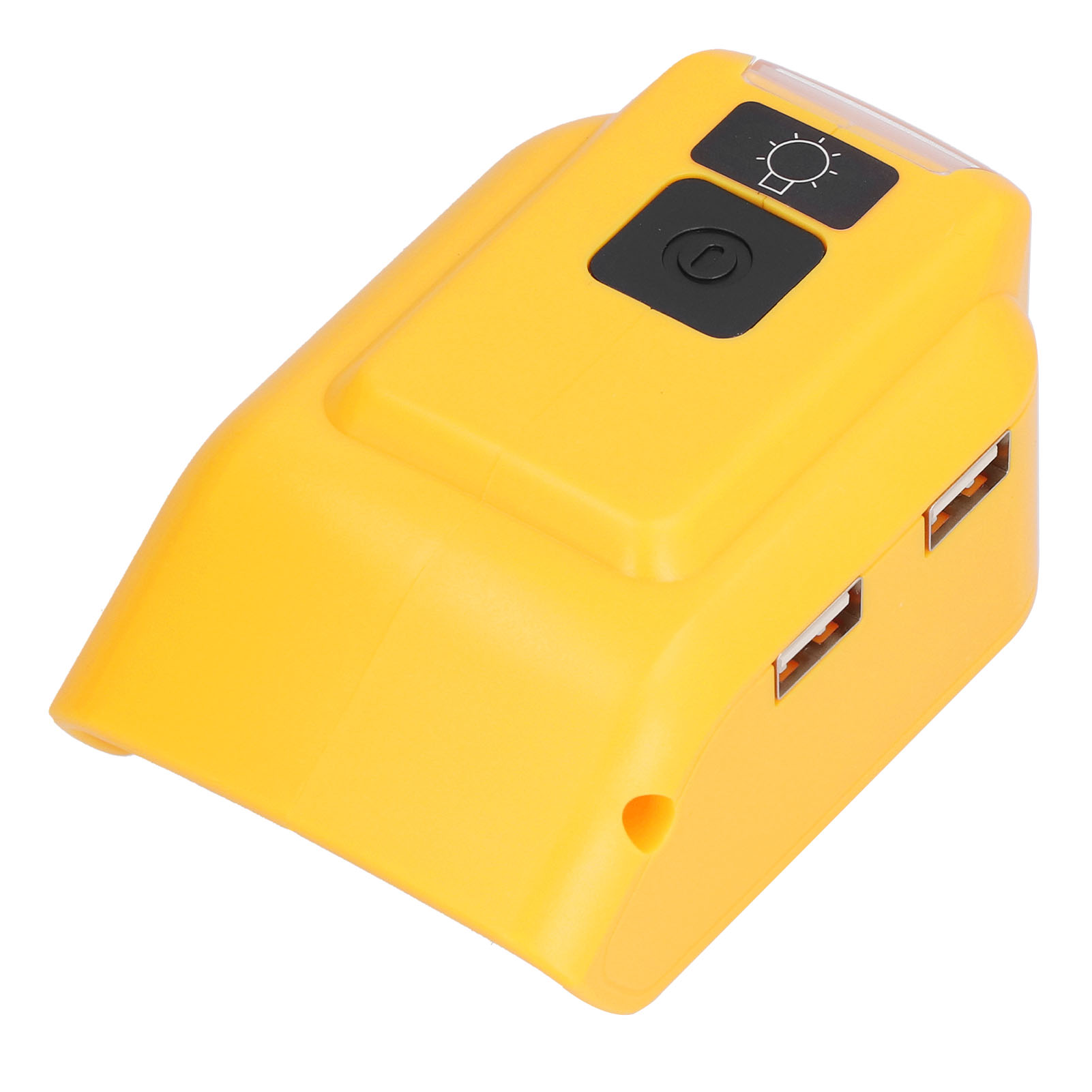 Akkuladegerät-adapter Mit Led-arbeitsleuchte Für 14v-22v-akkus, Usb-ladefunktion, 12v Dc-ausgang (dcb090, Ohne 12v Dc-anschluss).