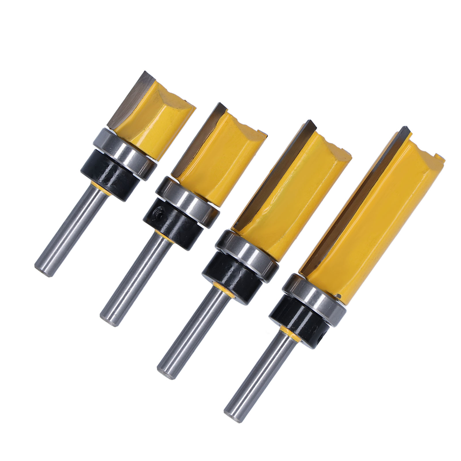 Bündigfräser Mit Geradem Anlauf, 19 Mm Durchmesser, 1/4" Schaft
