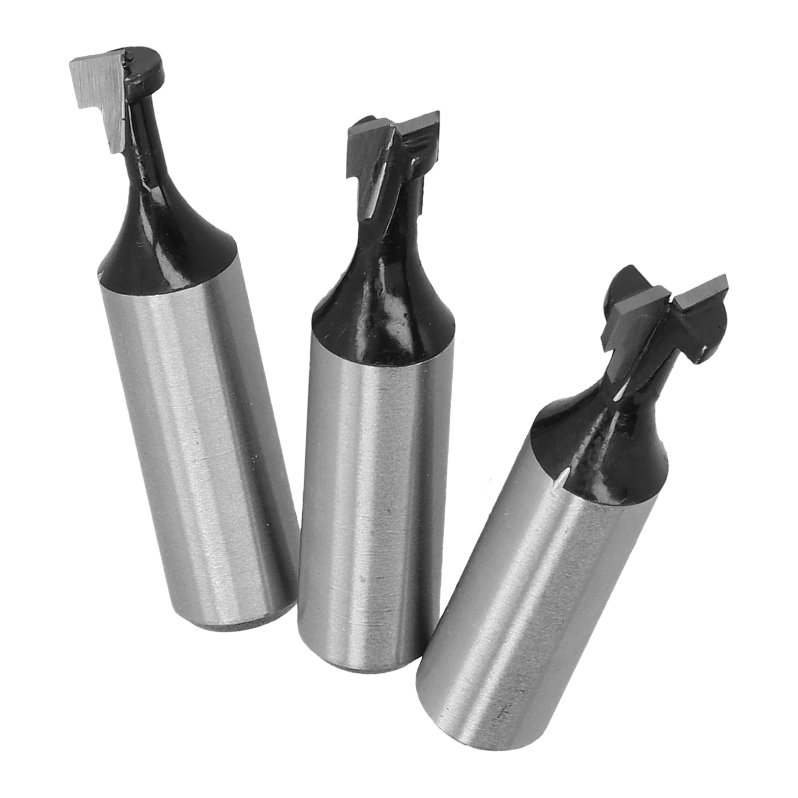 T-nutfräser-set, Klingendurchmesser 5/16", 3/8", 1/2", Schaftdurchmesser 1/2