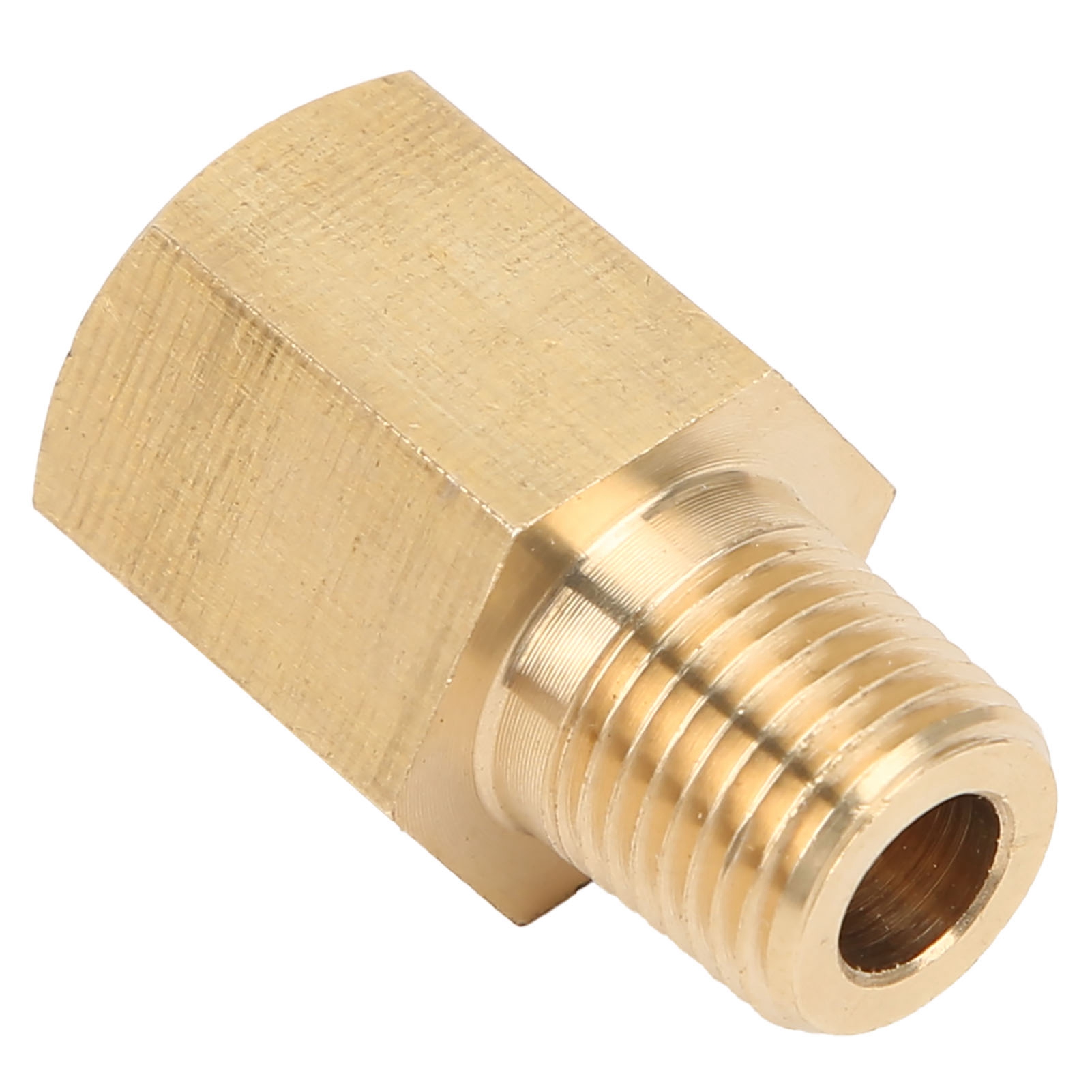 Universeller Messingadapter Für Kfz-öldruck- Und Temperaturanzeige, 1/8 Npt-gewinde Auf 1/8 Bspt-gewinde.