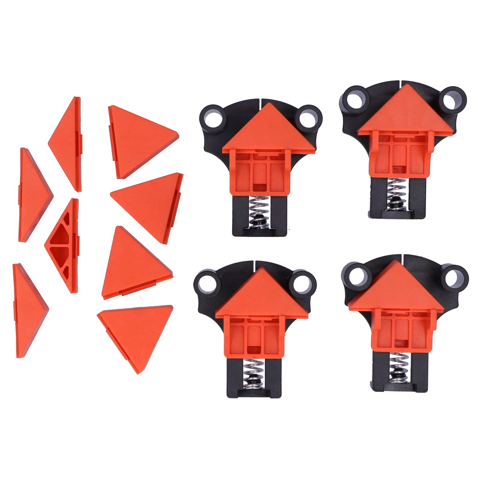 60°-, 90°- Und 120°-winkelklemmen Für Die Holzbearbeitung (orange)