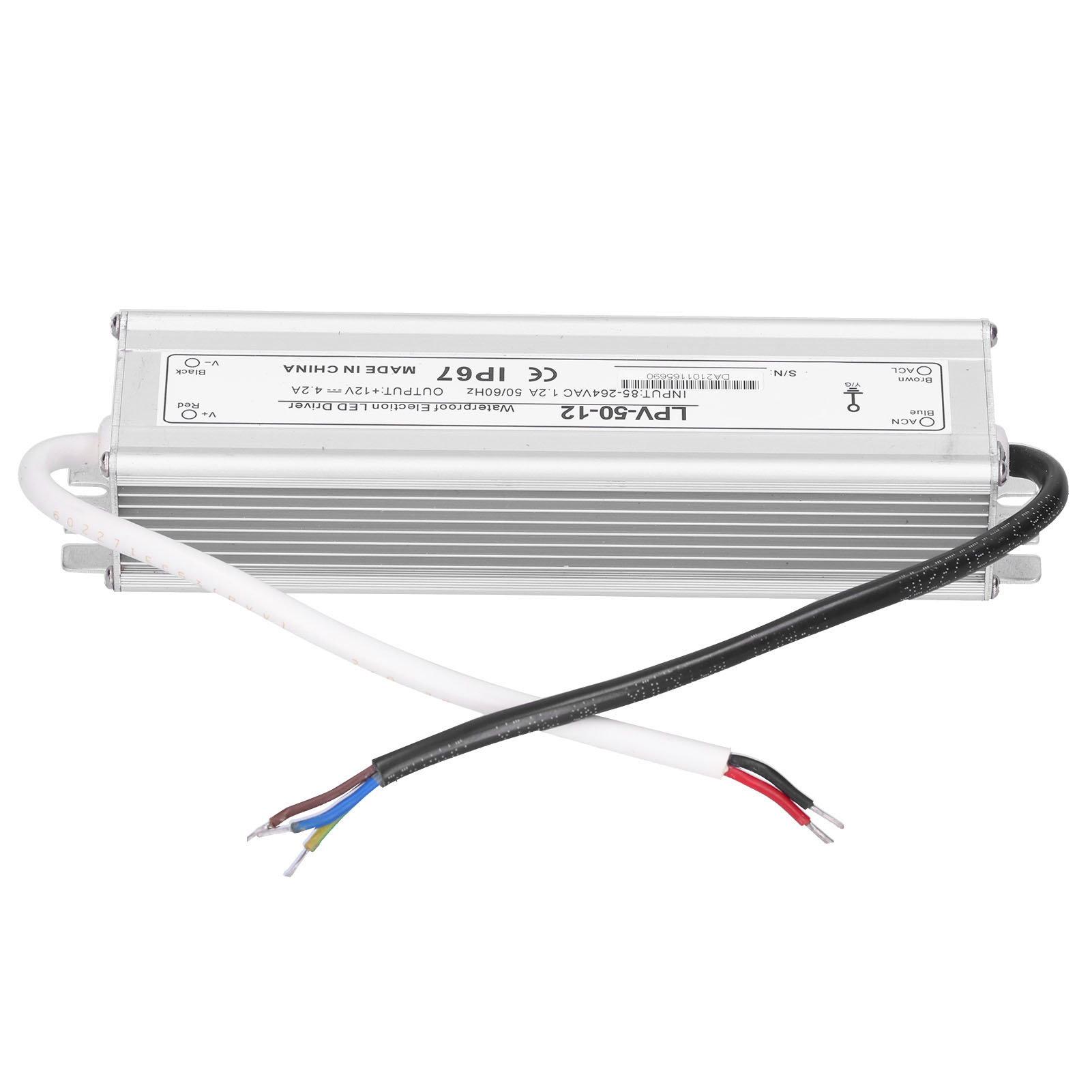 50w Berm Led Wasserdichtes Elektronisches Netzteil, Lpv-50-12 Dc12v Adaptertransformator