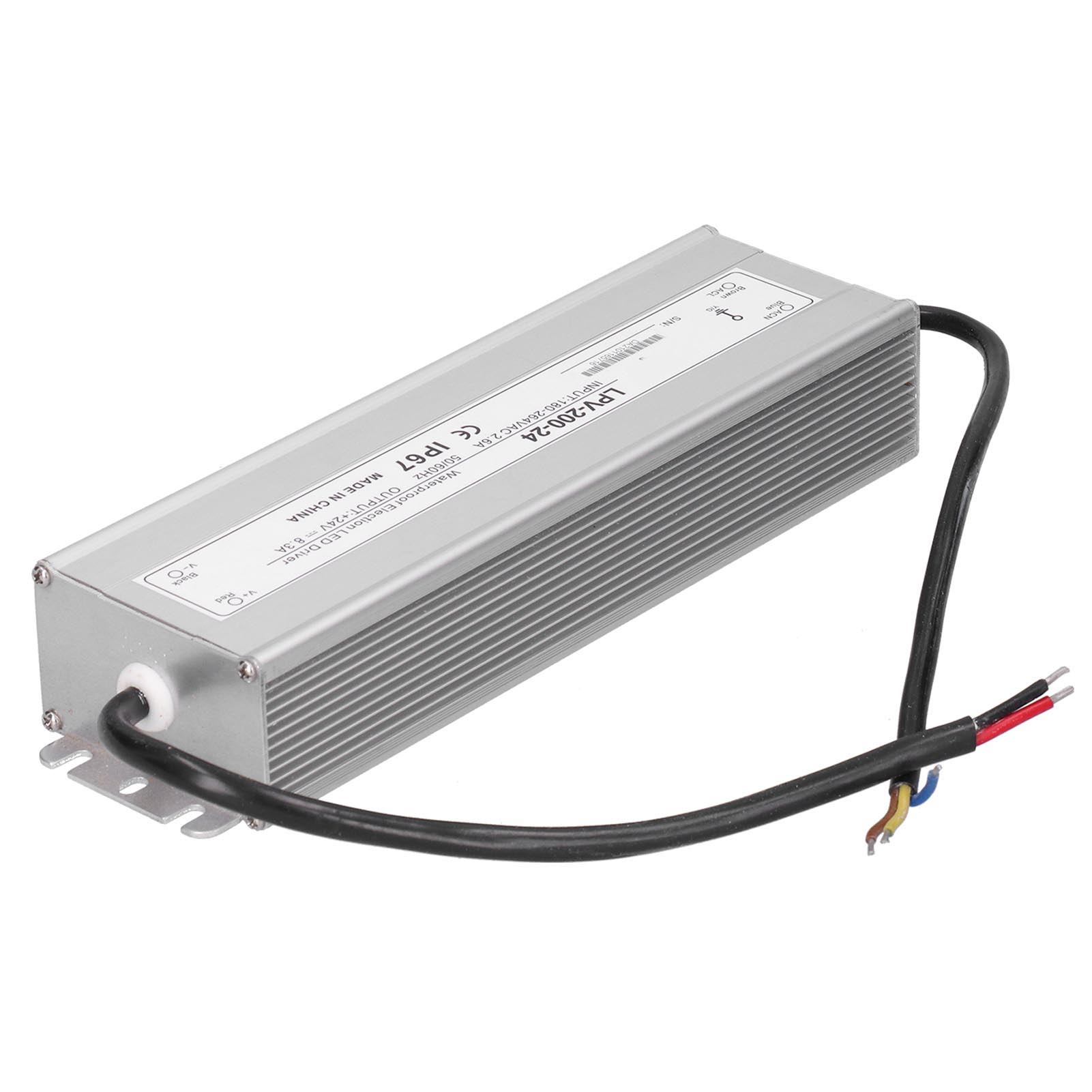 Wasserdichter Berm Led-treiber 200w Elektronisches Netzteil, Lpv-200-24 Dc24v Adaptertransformator