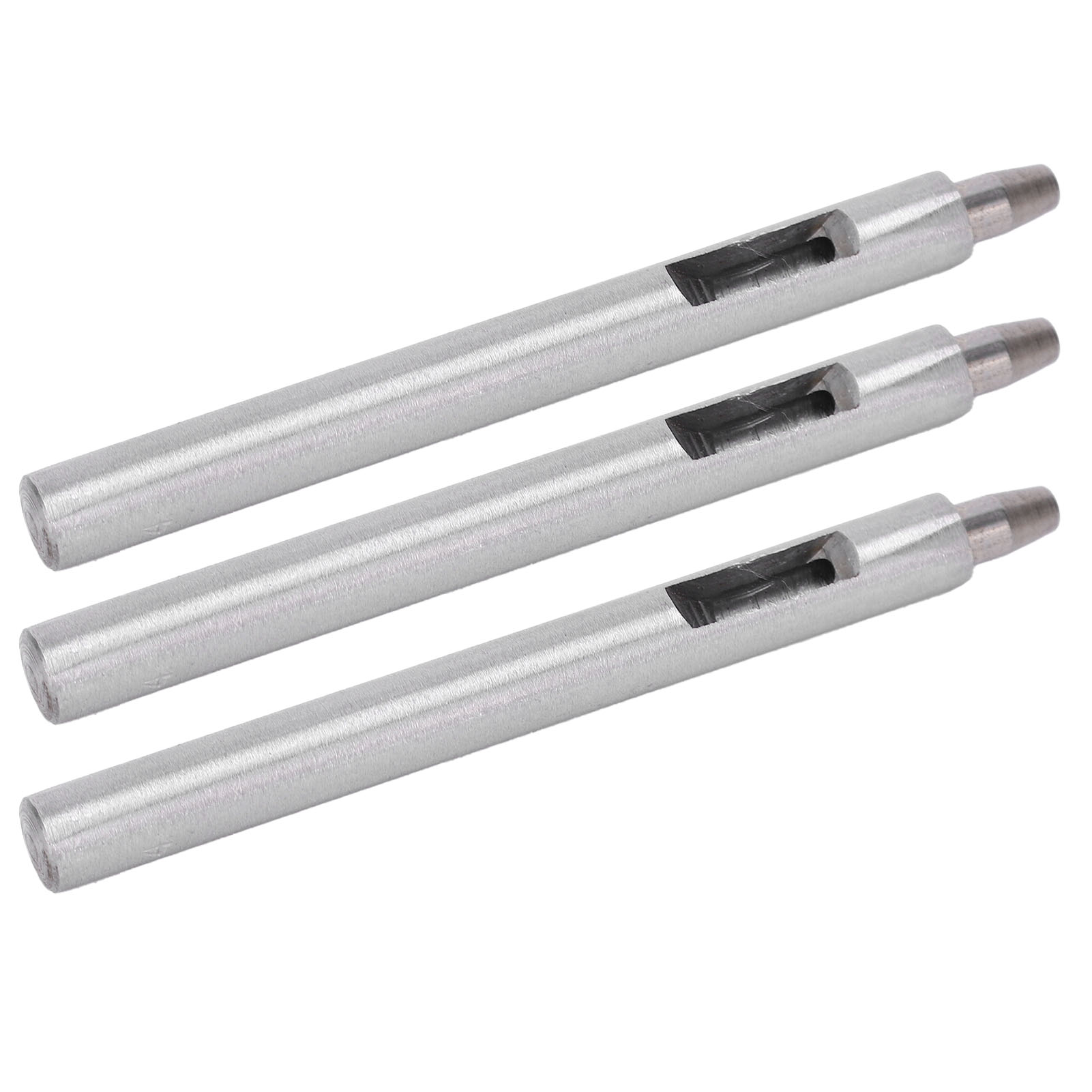 Runder Stanzstift Aus Legiertem Stahl (3er-set) Für Die Lederverarbeitung (4,5 Mm)