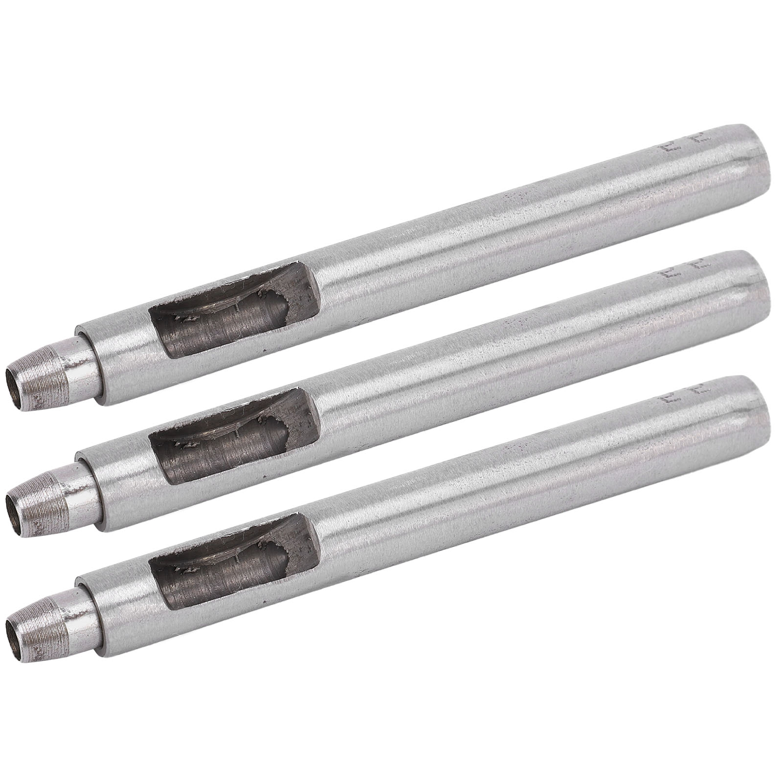 Rundes Stanzwerkzeug Aus Legiertem Stahl (3er-set) Für Die Schmuckherstellung Mit Leder (5,5 Mm)