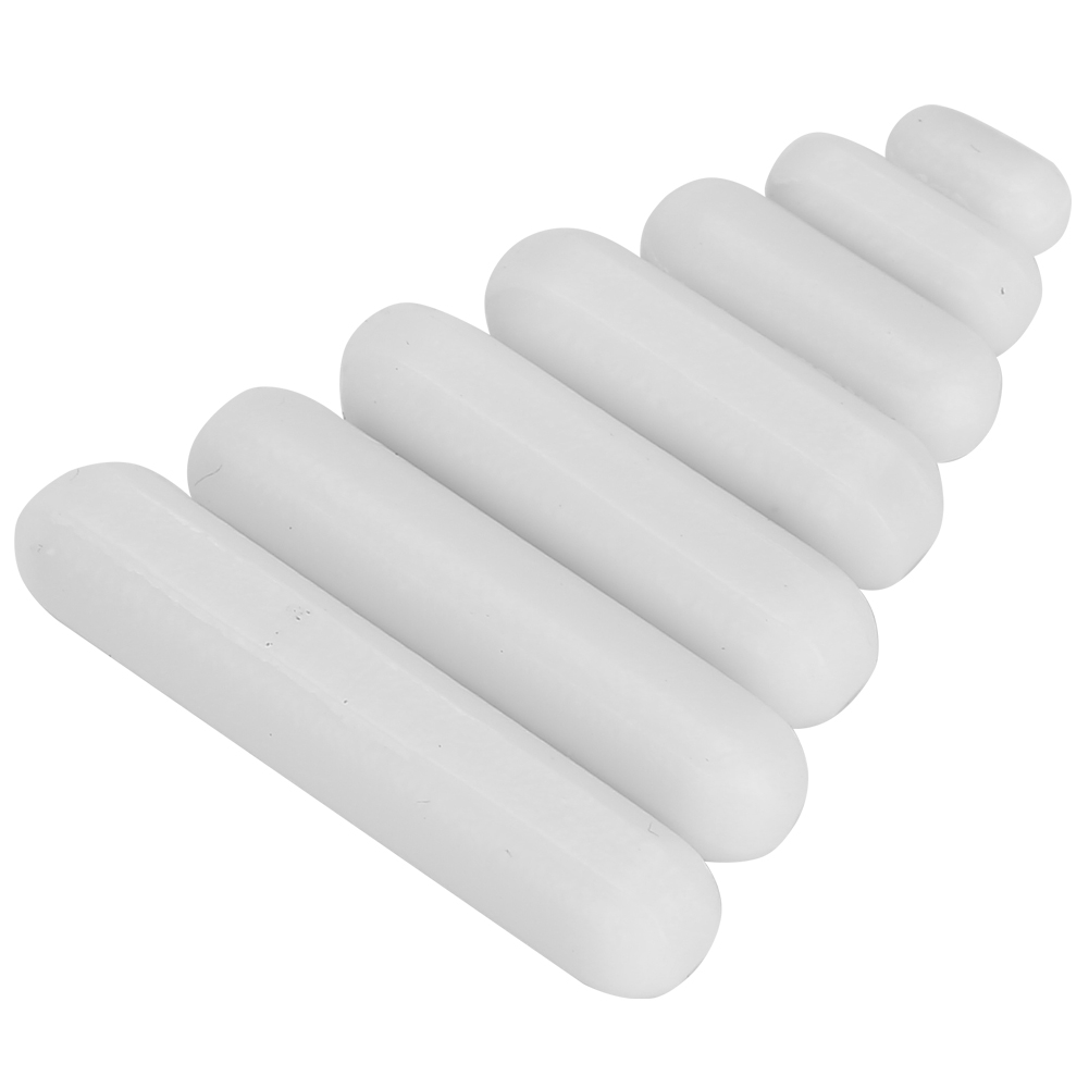 Set Mit 7 Korrosionsbeständigen Magnetrührern, Typ C, Laborverbrauchsmaterialien.