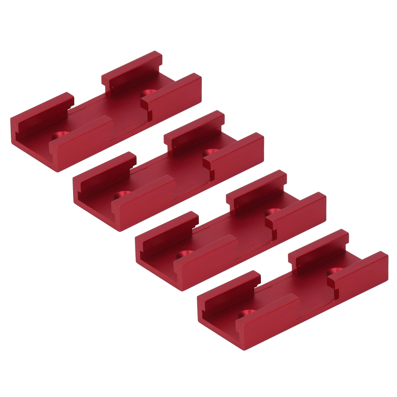 T-schienen-verbindungsstücke, Kreuzverbinder Aus Aluminiumlegierung Für Die Holzbearbeitung, Rot