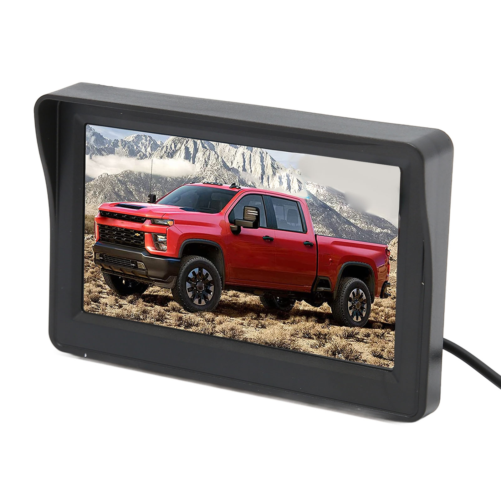 4,3-zoll-lcd-rückfahrmonitor, 12-v-gleichstromversorgung, Drehbar, Für Pkw, Lkw, Wohnmobile Und Minivans.